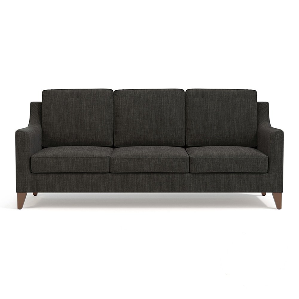 Abbey 3 Seater Fabric Sofa in Graphite Grey Colour