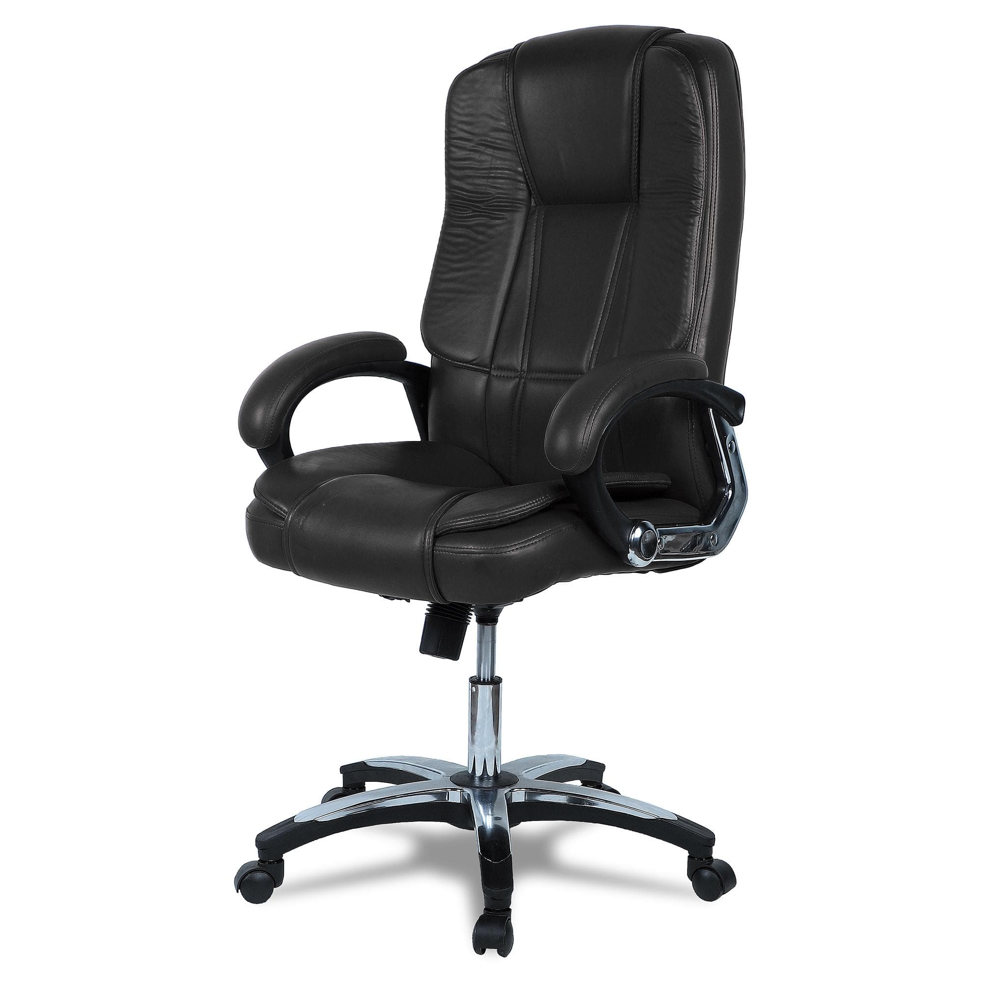 Pleash High Back Executive Chair in Black Colour