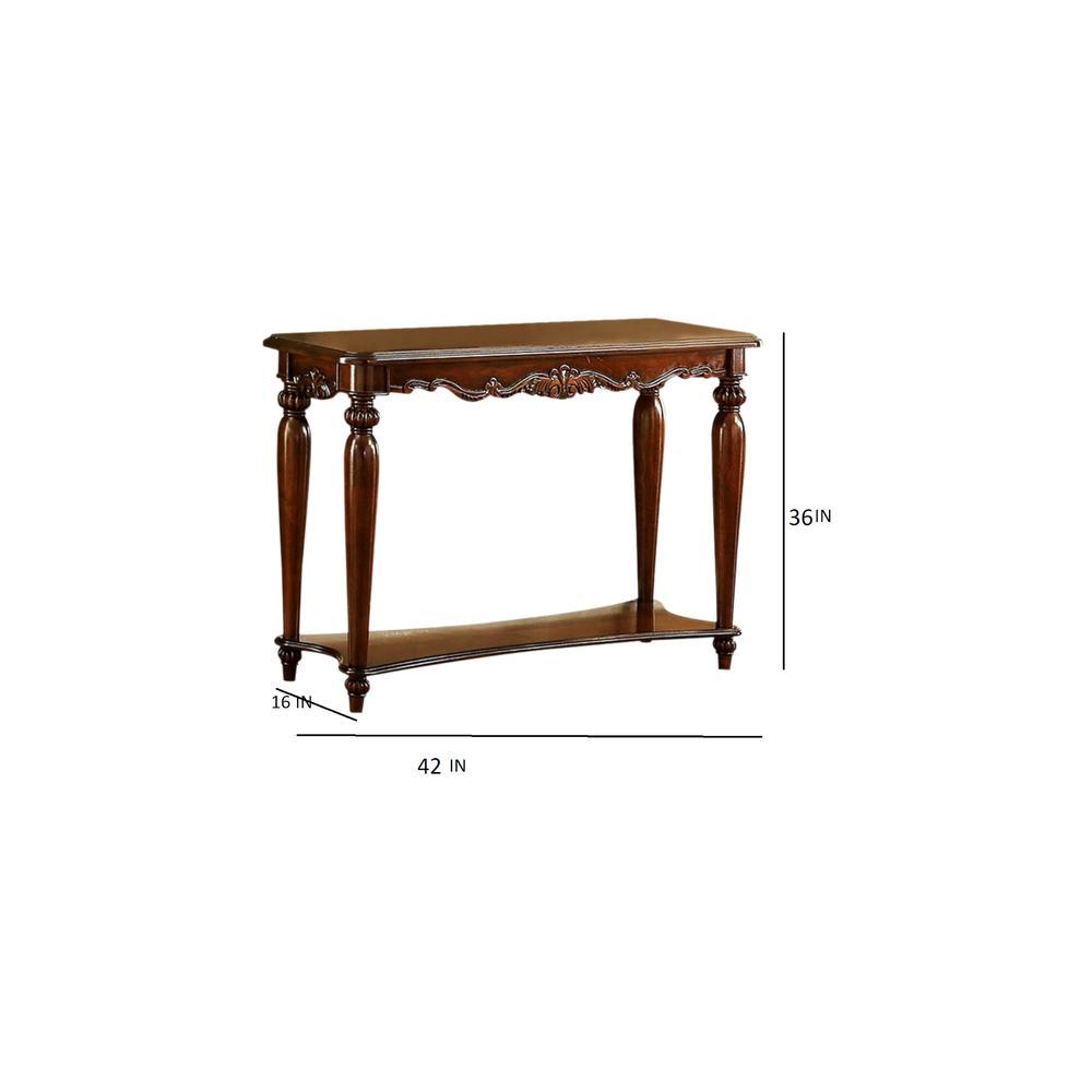 Metoh Solid Wood Console Table