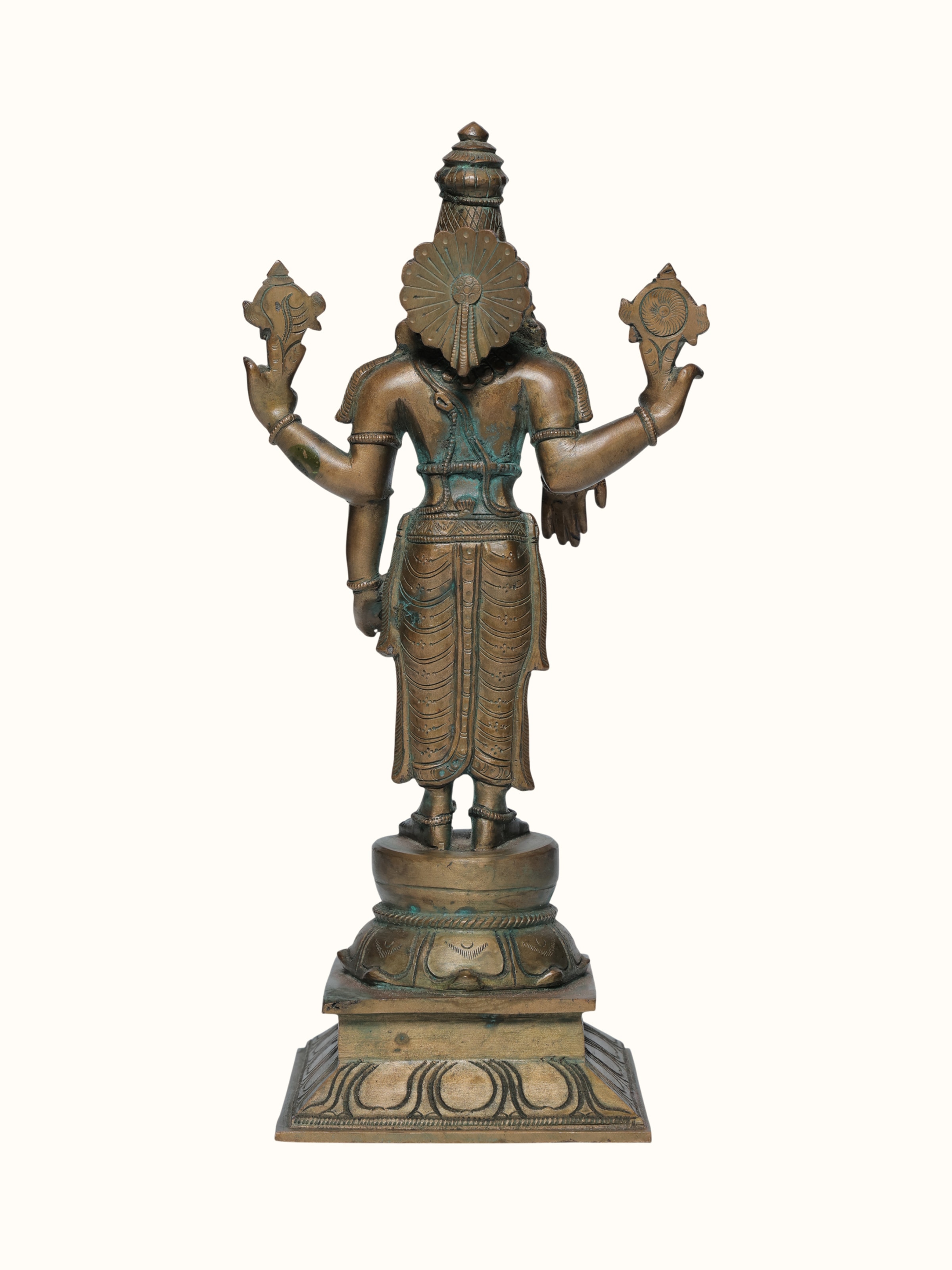 Bronze Cast Perumal Idol