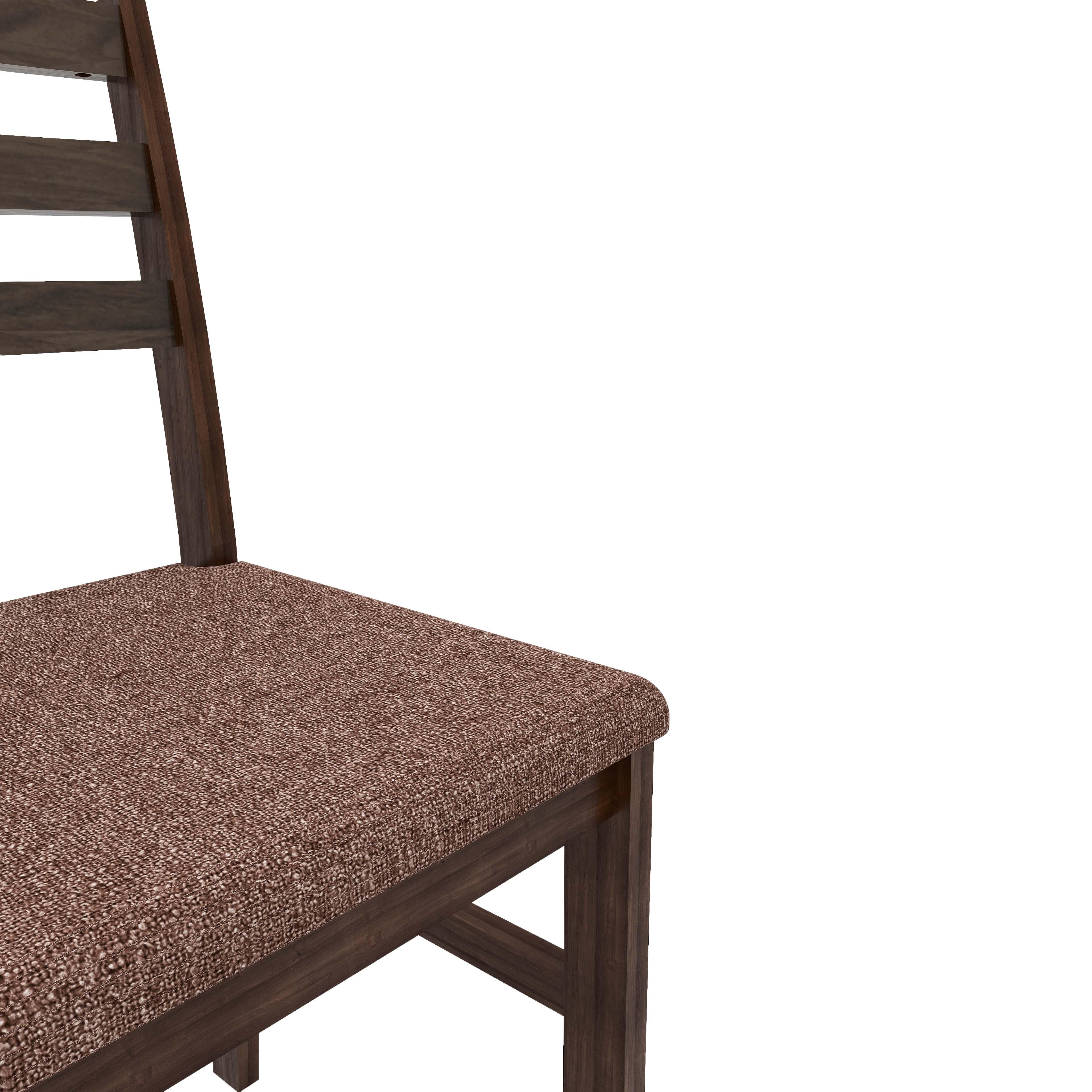 Seattle Starter Dining Set 1+6 (Rubberwood, Dark Cappuccino Finish)