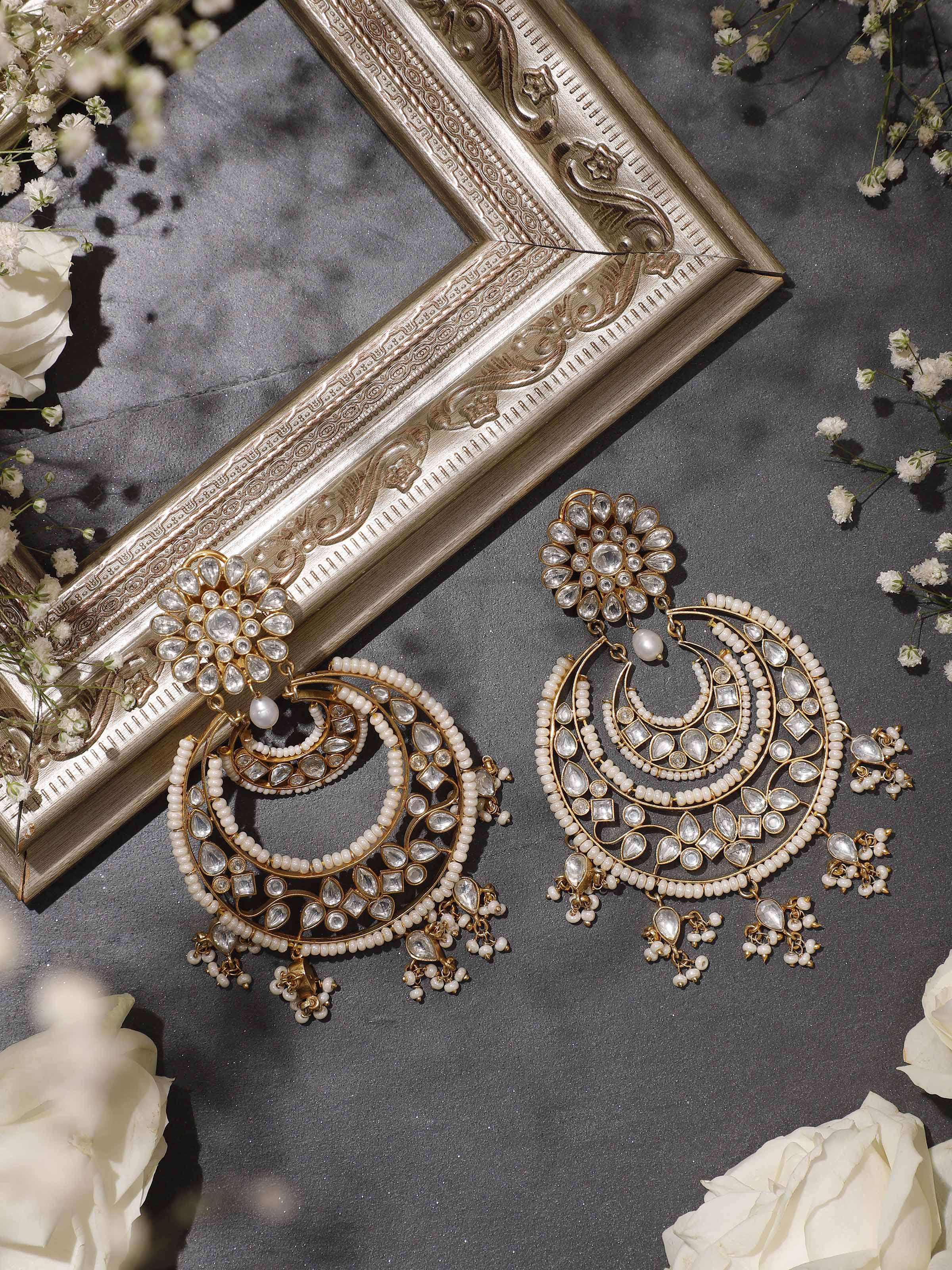 Another front-facing angle showing the Chandbalis’ intricate craftsmanship.