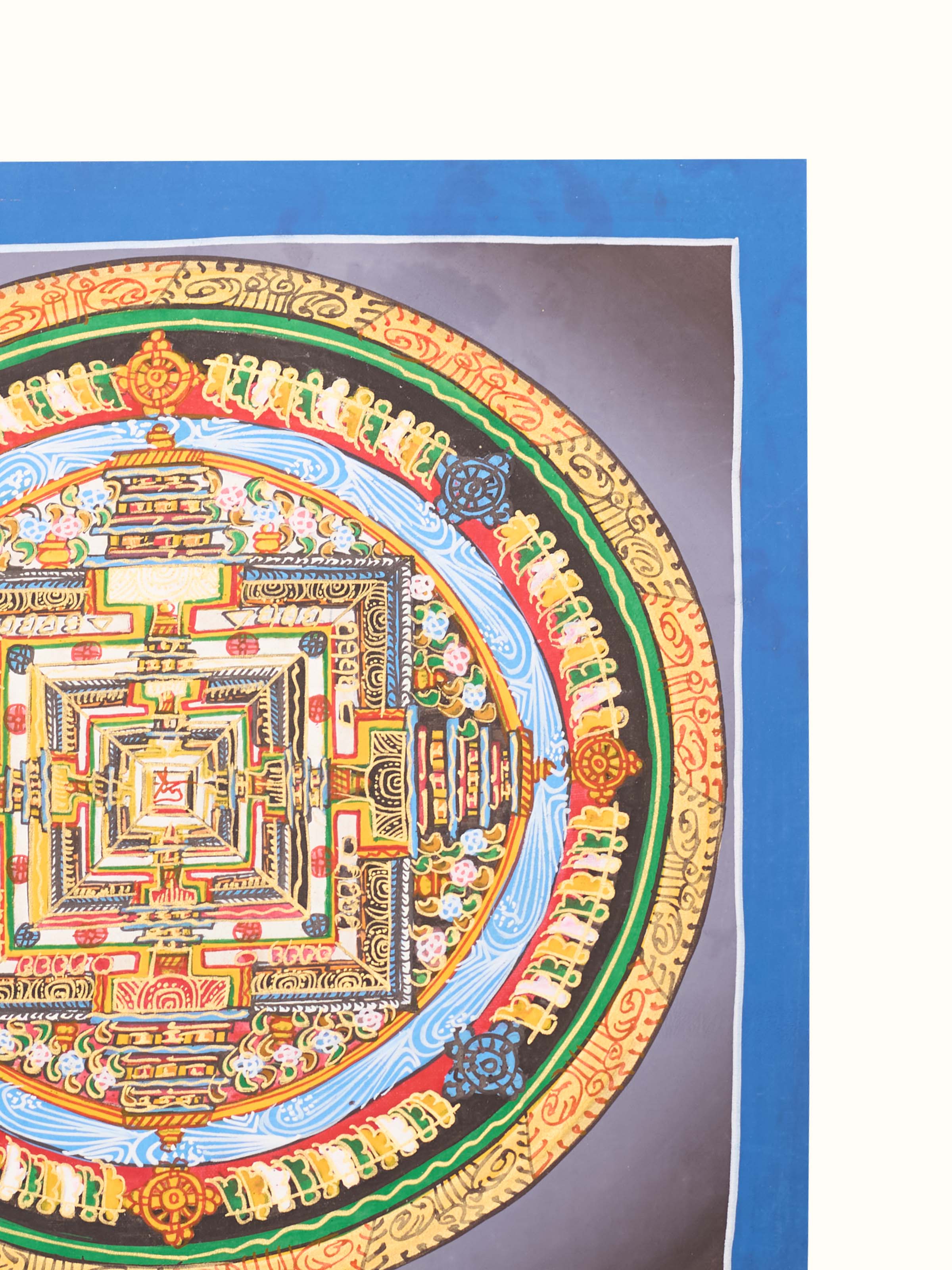 Kalchakra Mandala Thangka Painting