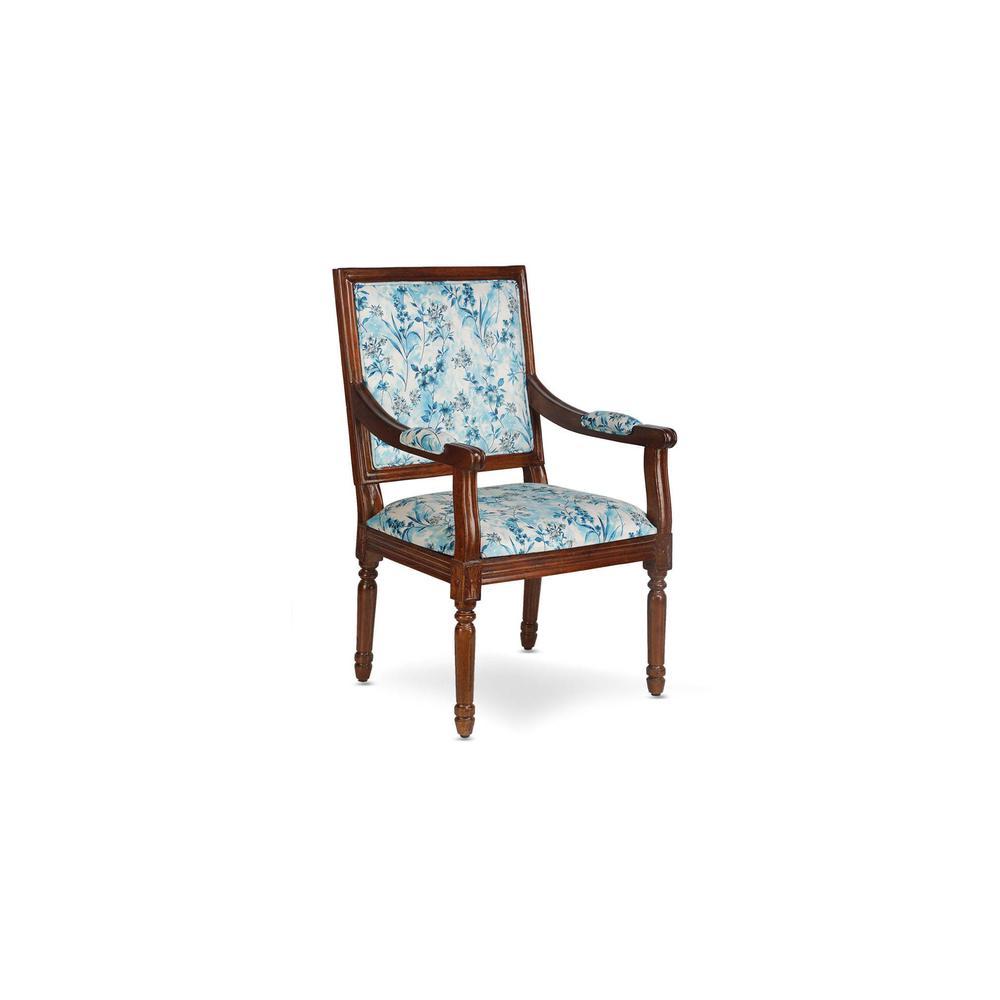 Atticus Accent Chair - Blue (Colour : blue)