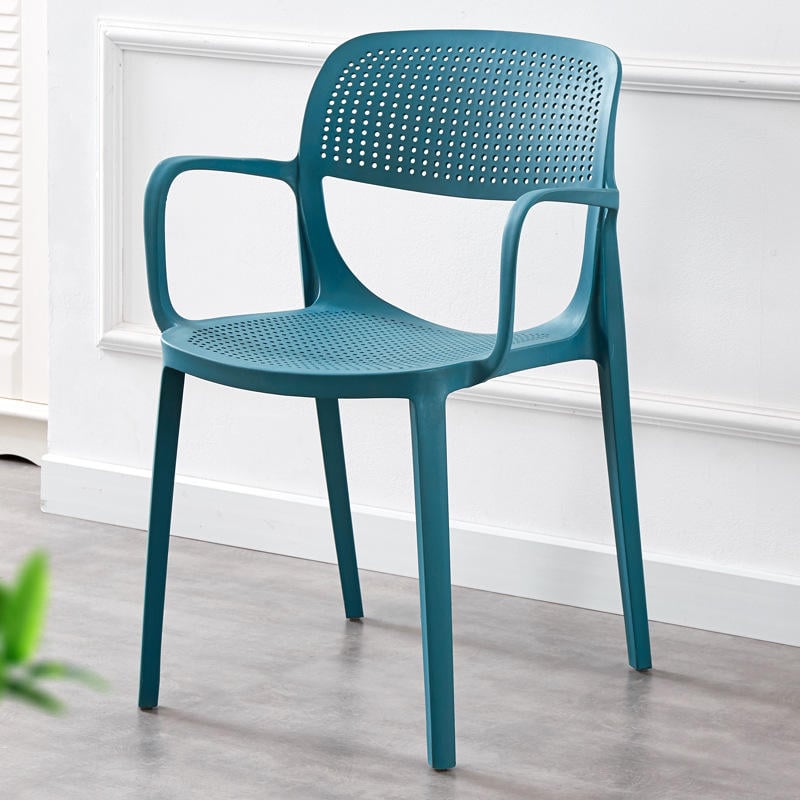 Kepler Brooks Vola Cafeteria Dining Chair in Blue Colour - Kepler Brooks