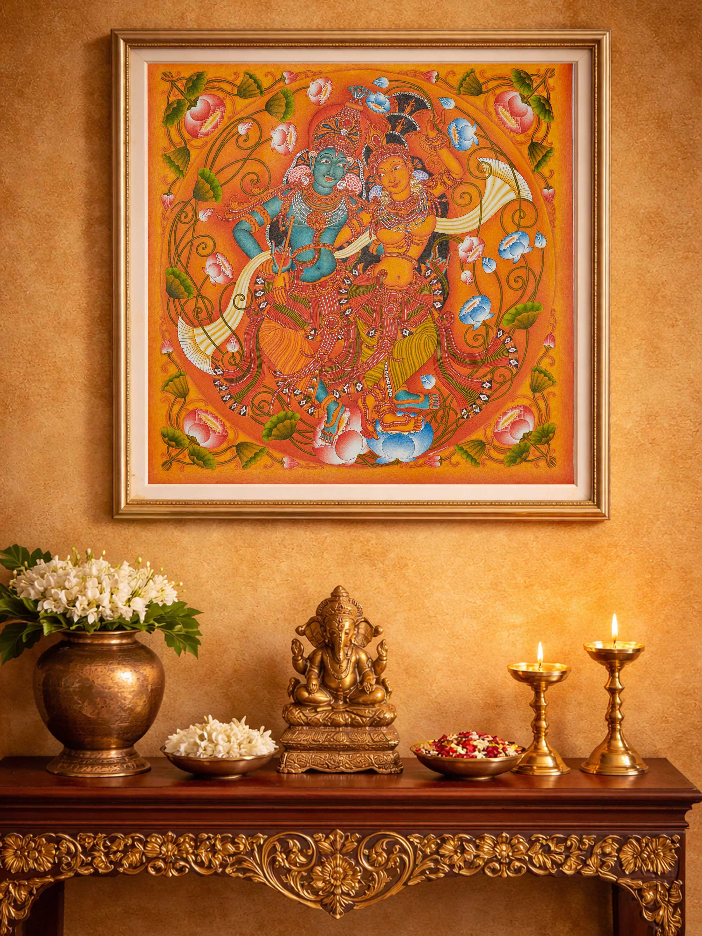 Padma Rasa Kerala Mural Painting