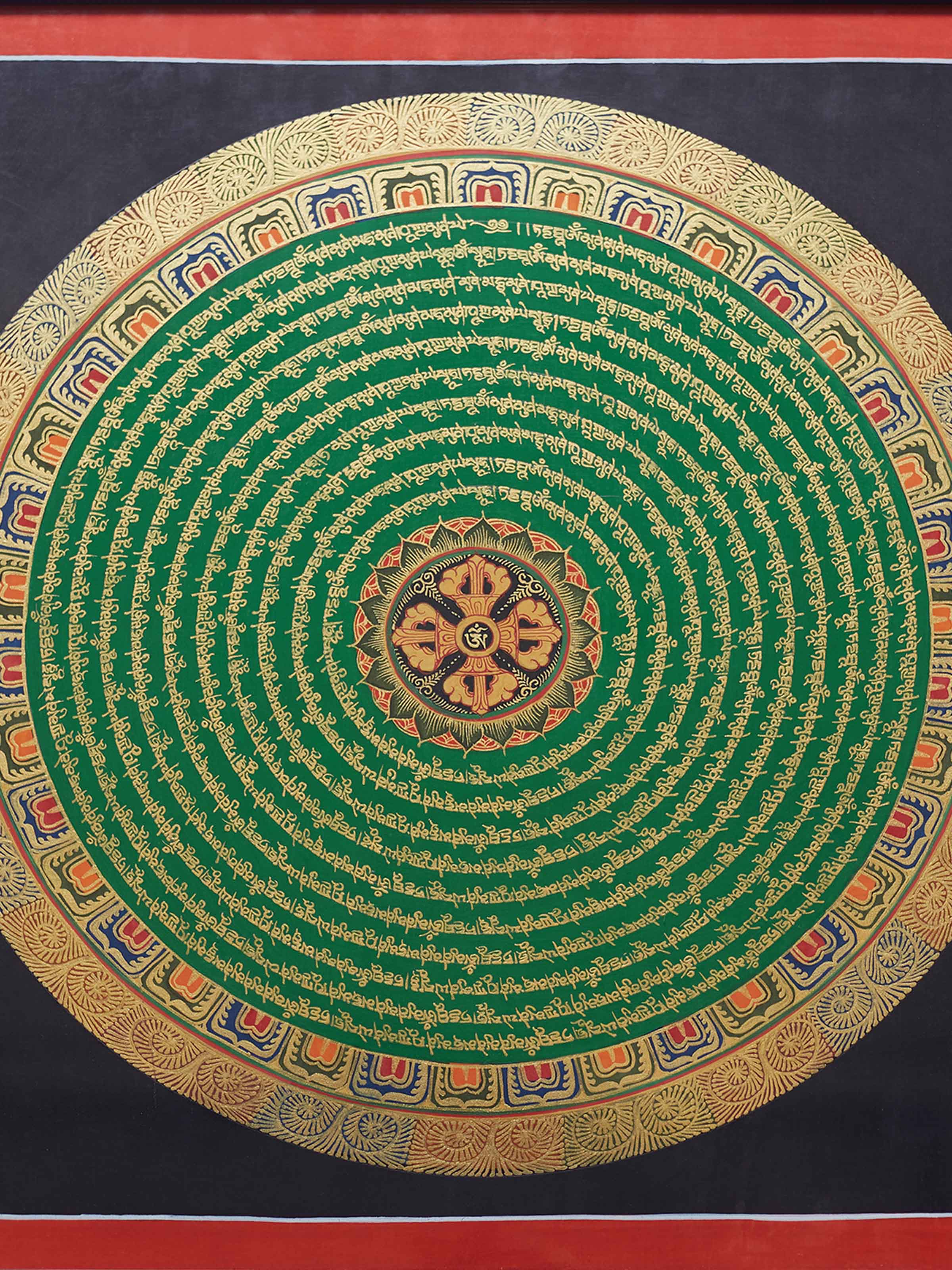 Thangka Canvas Painting