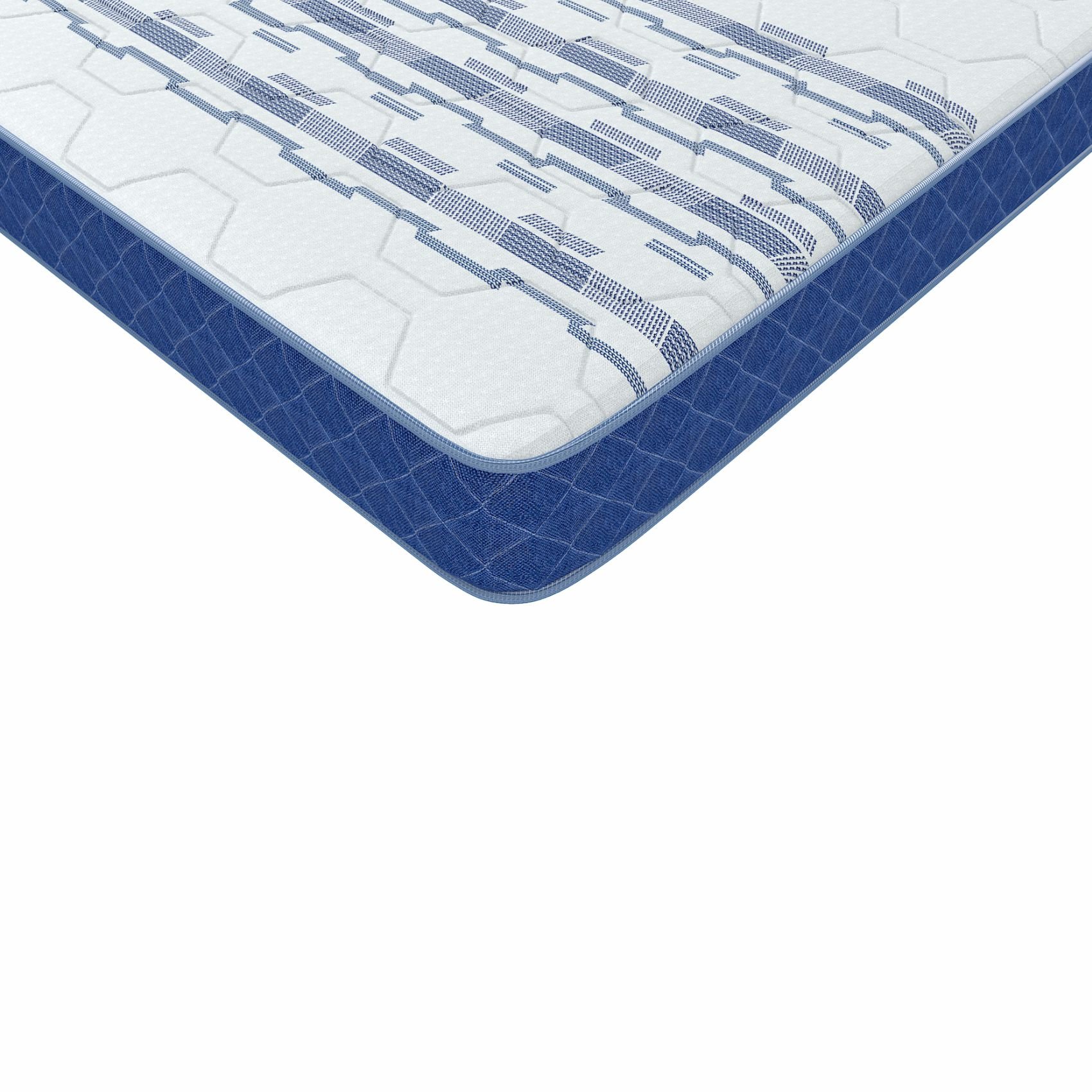 Marvel DualOrthopedic With Rebotech Technology 6 Inch Single Size Bonded Foam Mattress (75X30 Inches) , All Side Quilted, Dual Comfort Mattress