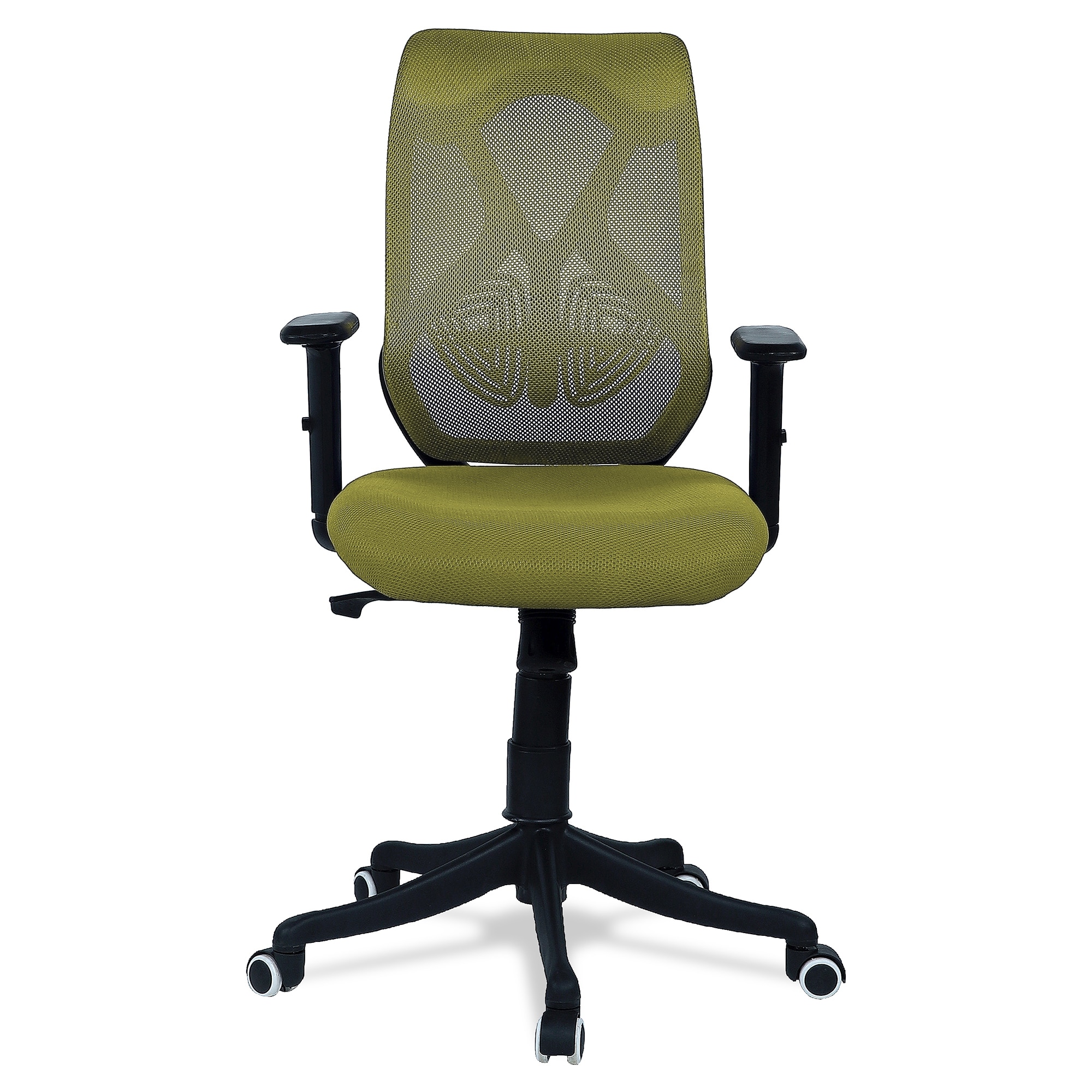 Zeeazyana Mid Back Ergonomic Chair in Pearl Green Colour