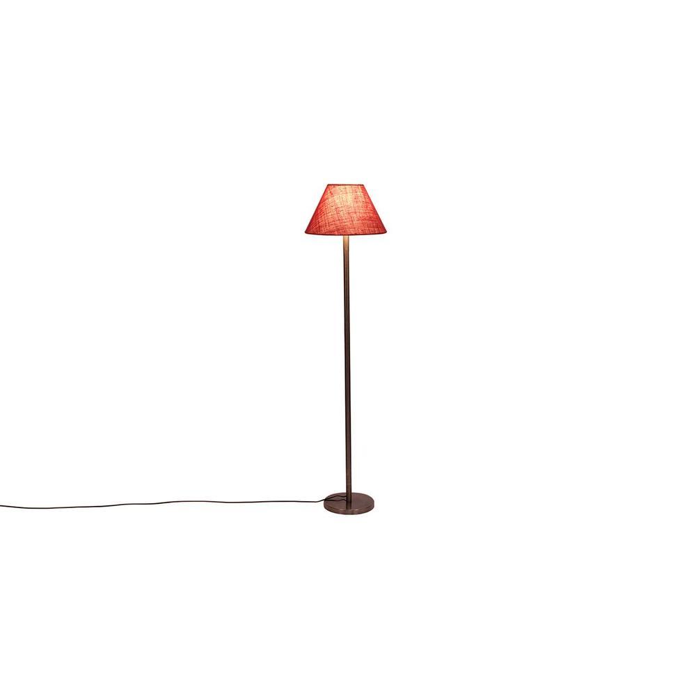 Denzel Pink Cotton Shade Floor Lamp