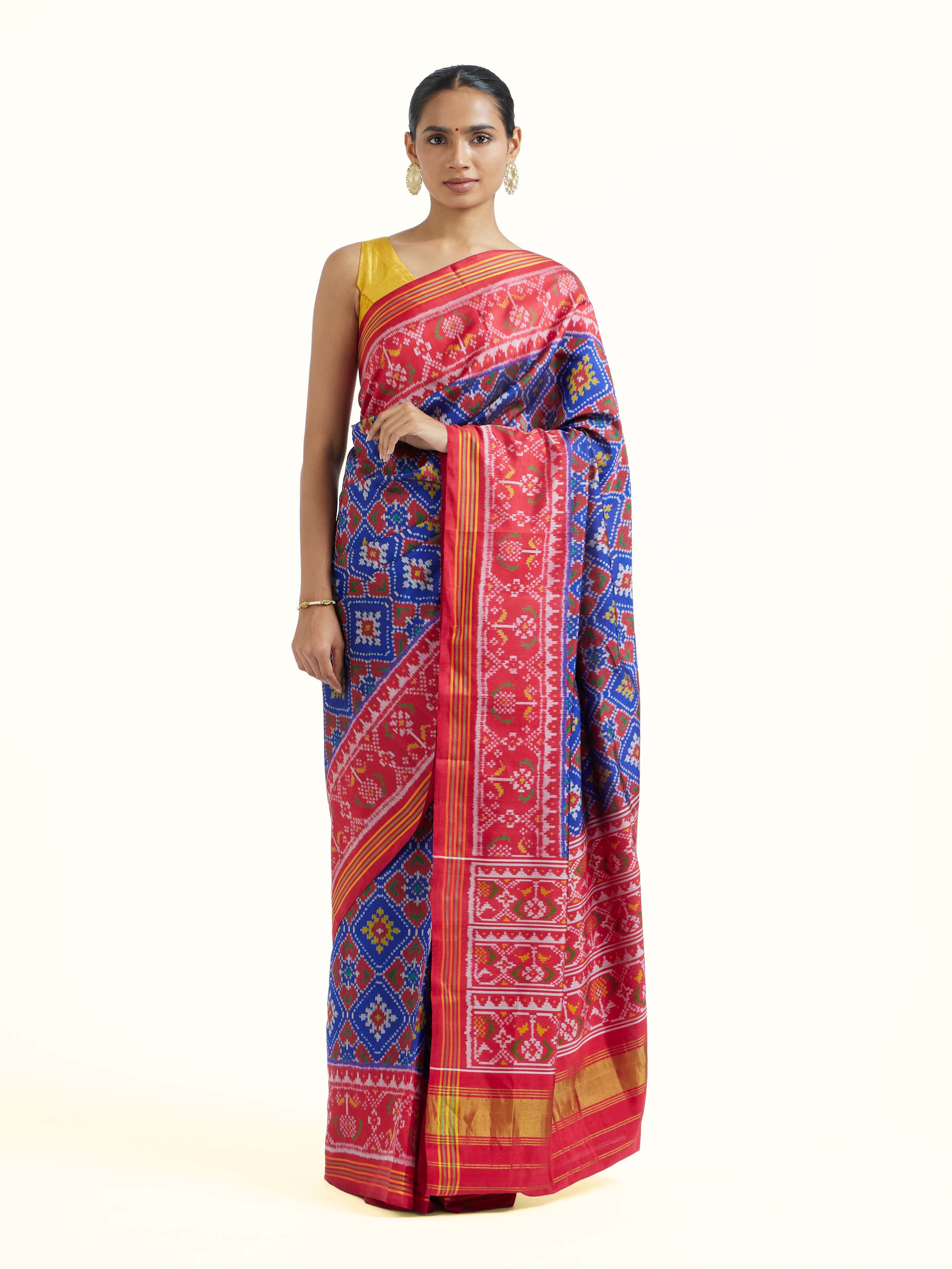 Rajkot Semi Patola Saree