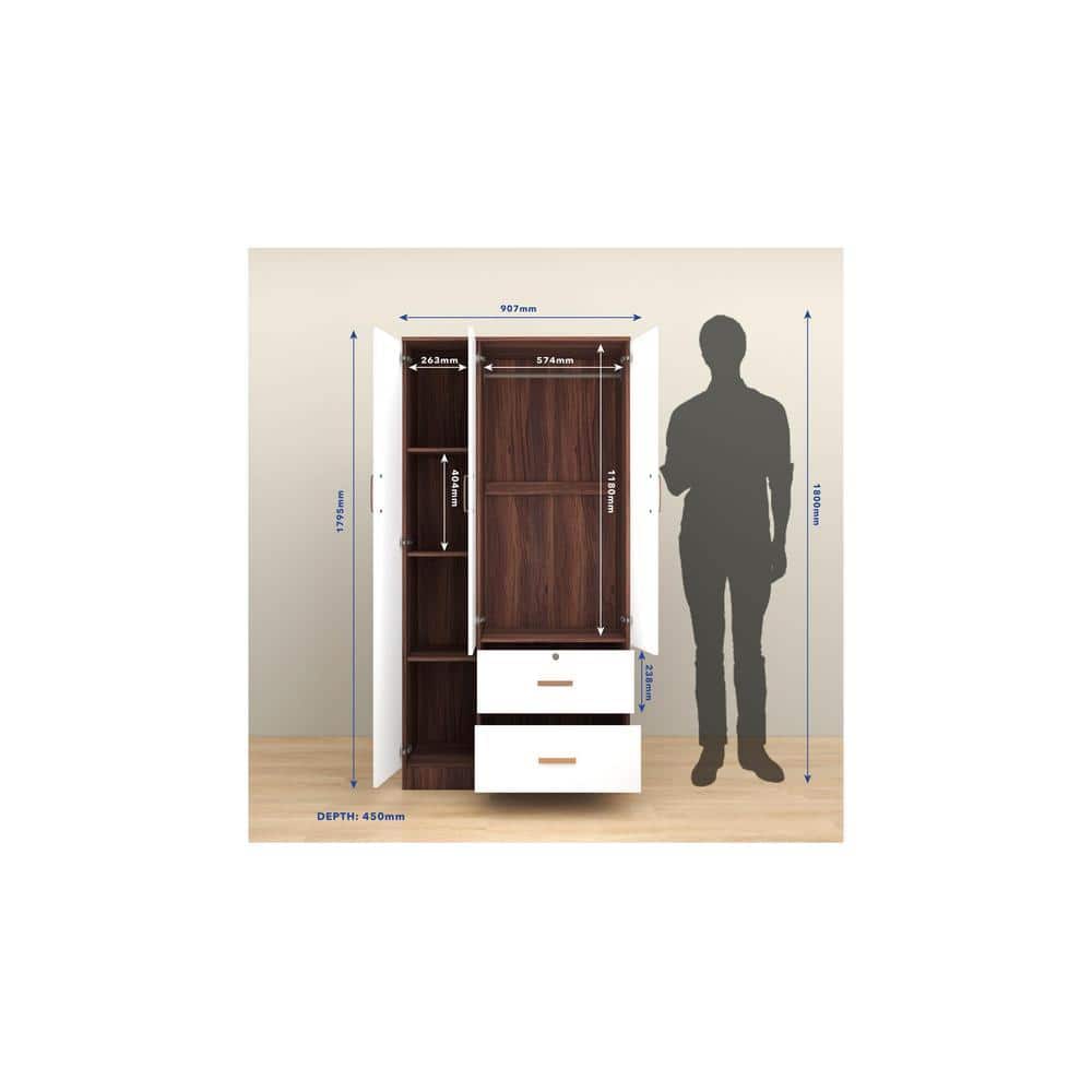 nomu 3 Door Wardrobe