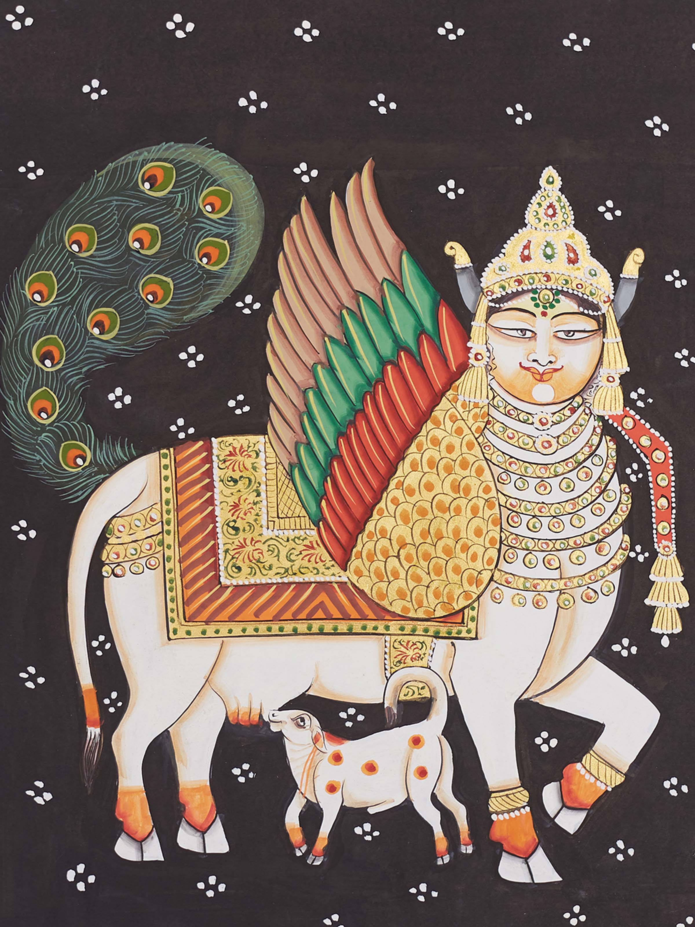 Kam Dhenu Pichwai Painting