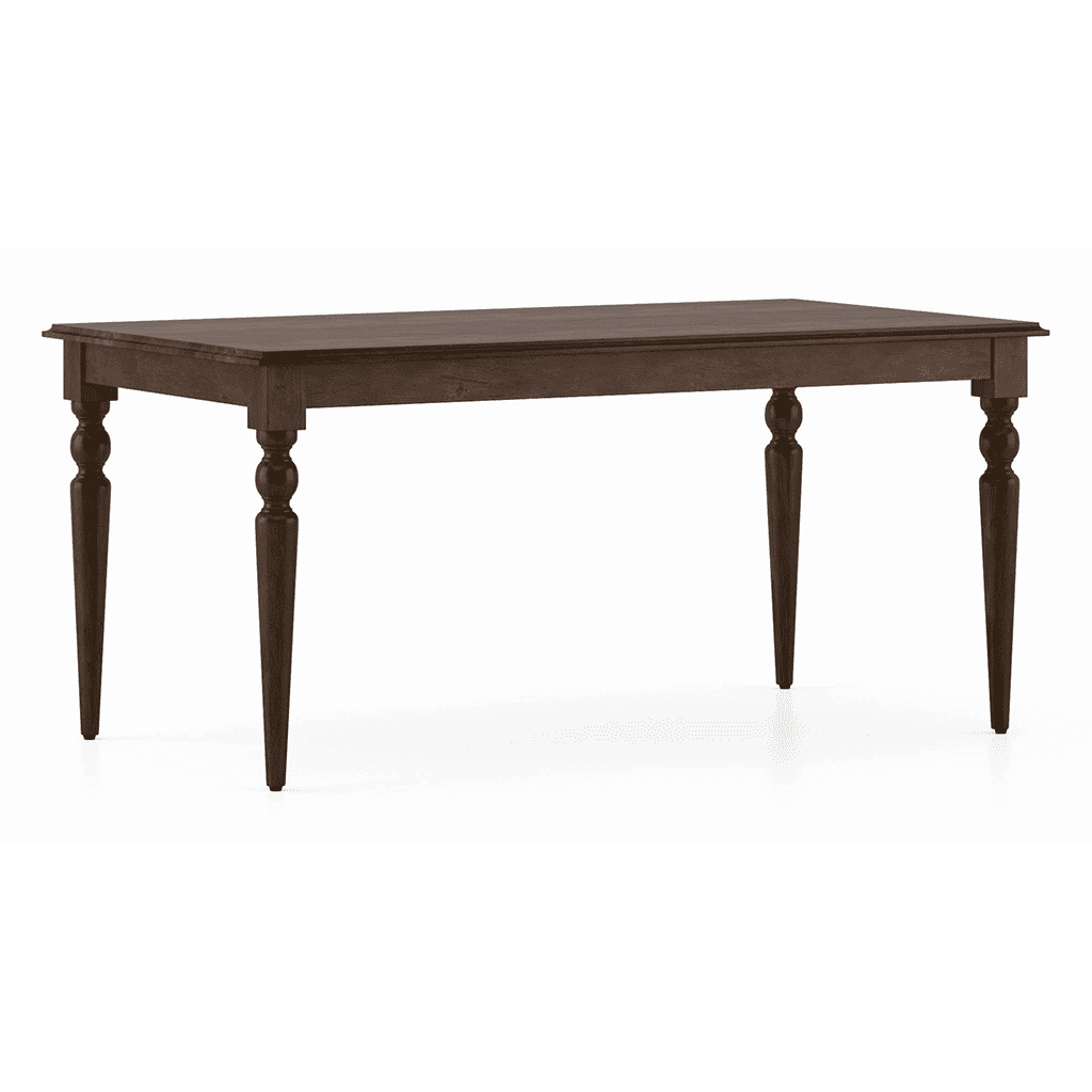 Mirasa 6 Seater Dining Table In Mango Walnut Finish