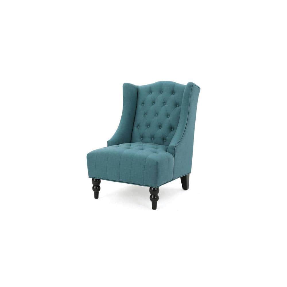 Denny Accent Chair in T blue Colour