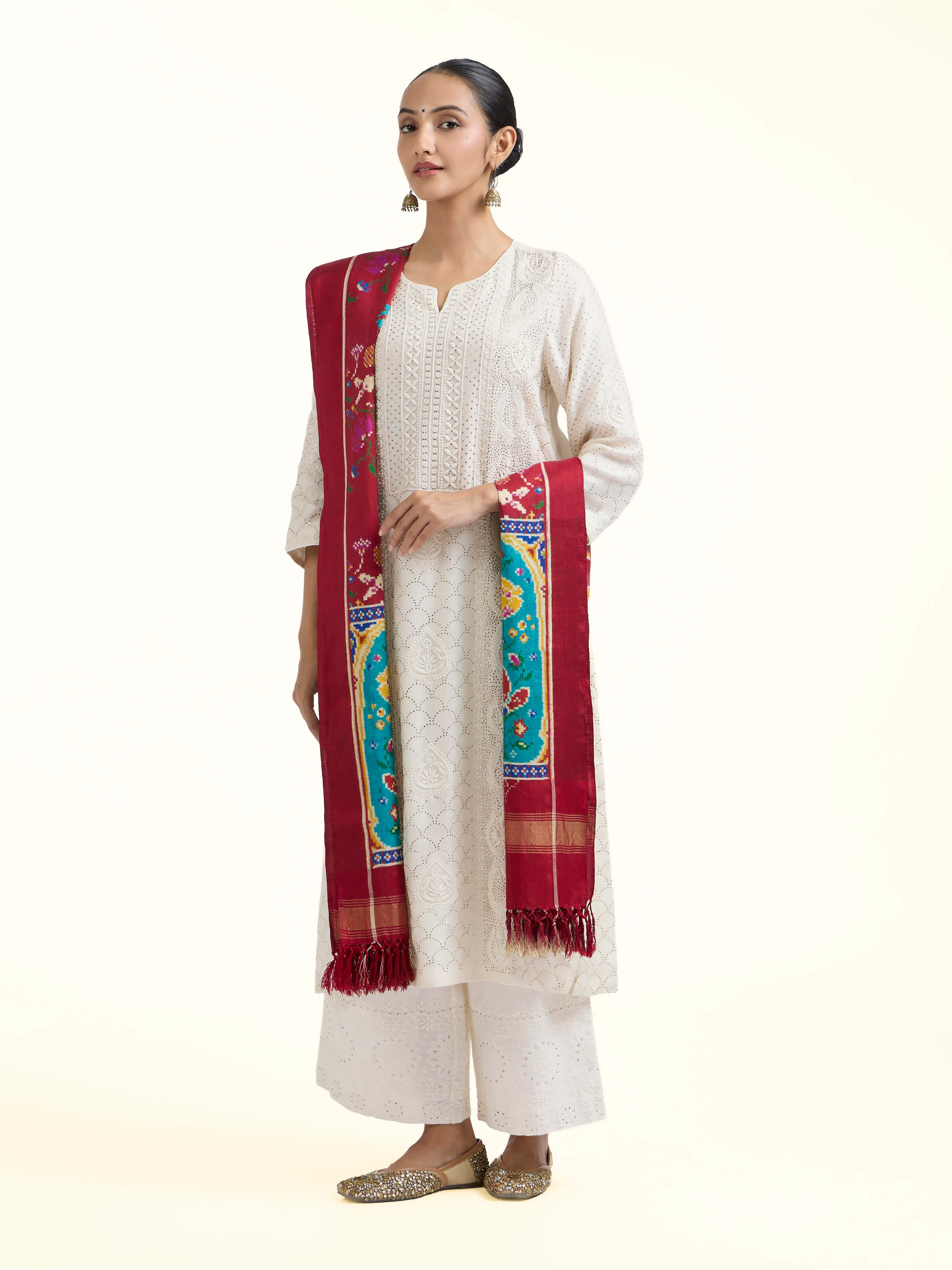 Patan Patola Handloom Silk Dupatta