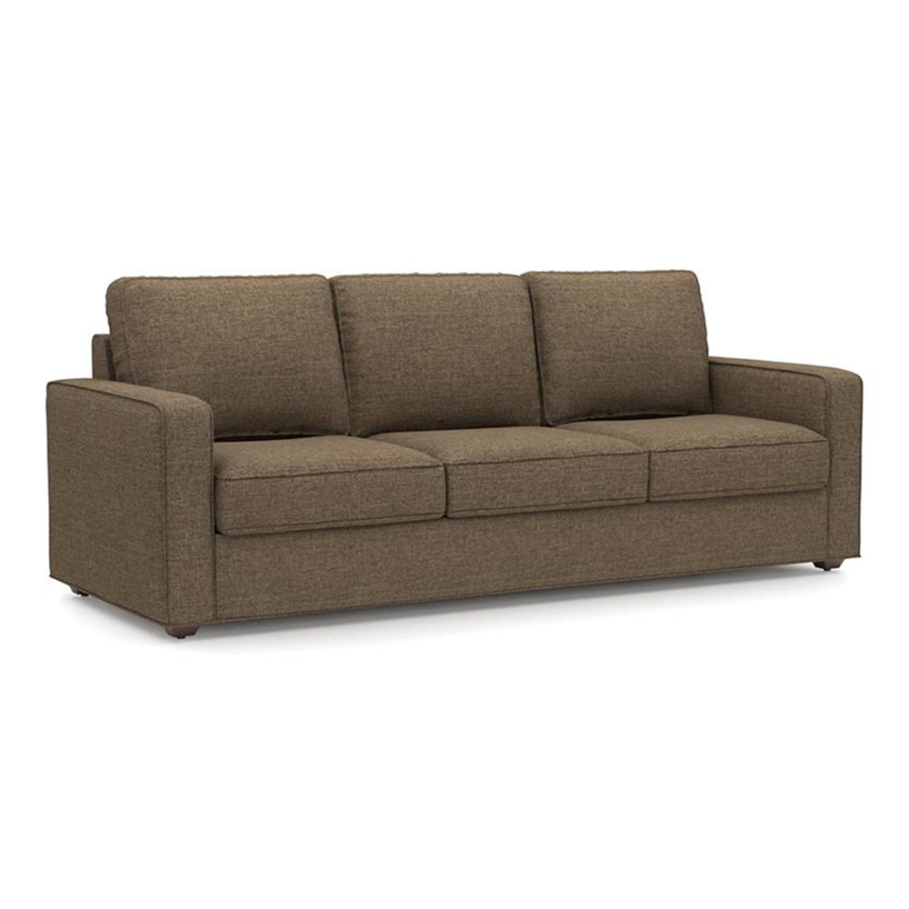 Apollo Compact Sofa Set (Colour : Dune, Cushion : Hard, Back Type : Regular, Seater : 3+1+1)