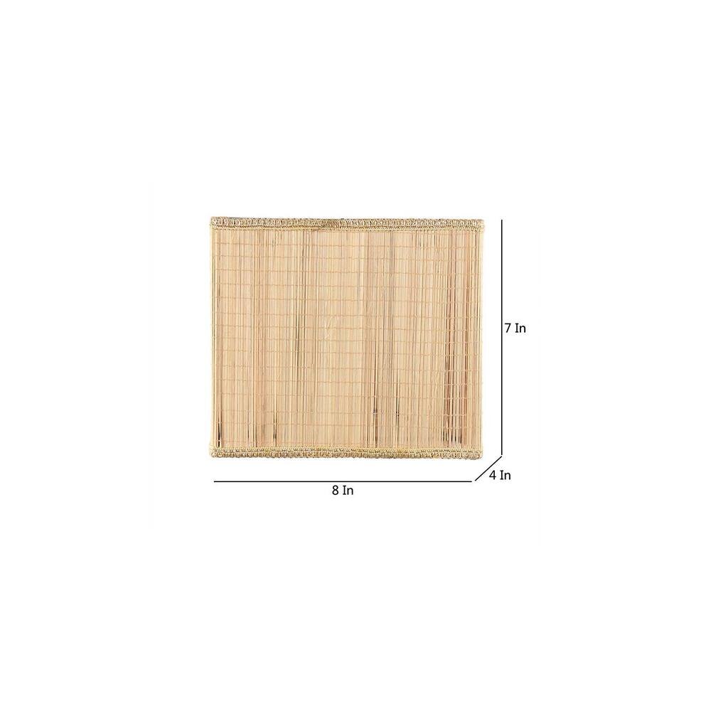 Stanton Beige Bamboo Wall Light