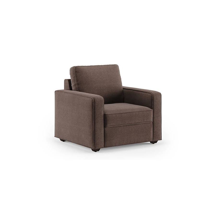 Apollo Compact Sofa Set (Colour : Daschund Brown, Cushion : Soft, Back Type : Regular, Seater : 3+1+1)