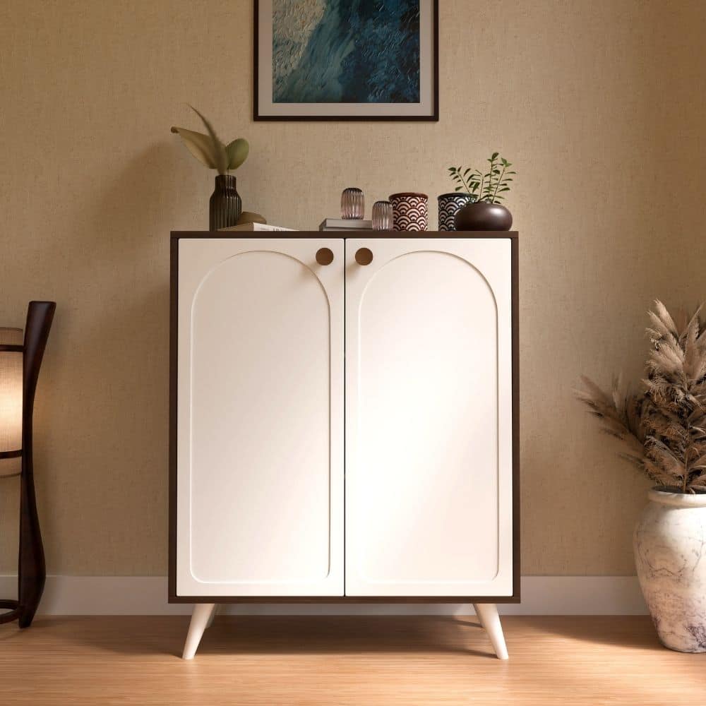 Nextstep Modern Floor Cabinet Walnut - Nextstep