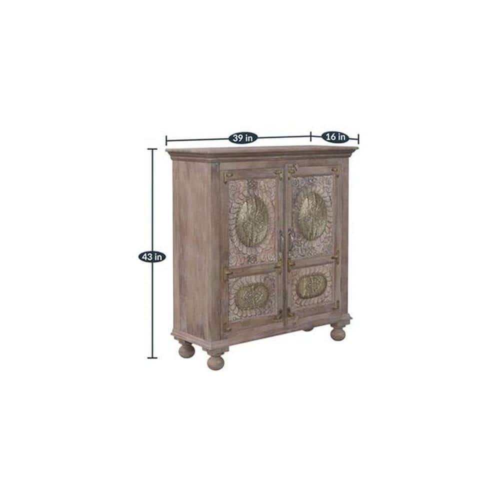 Tyne Solid Wood Bookshelf In White Finish