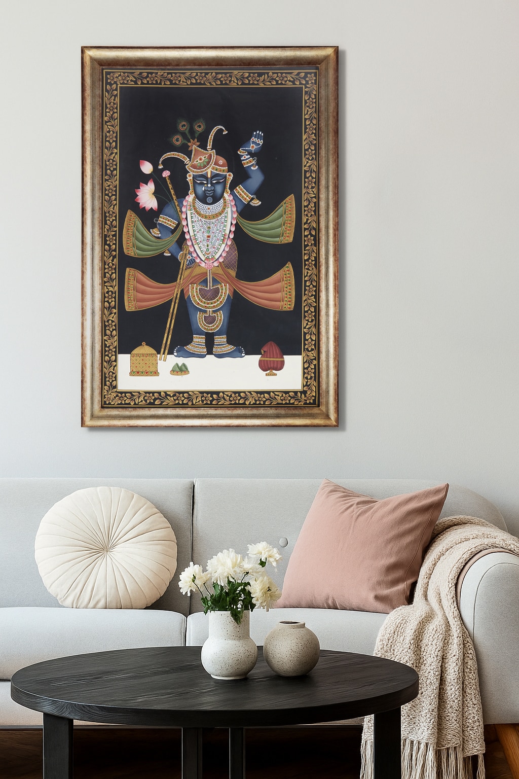 Main view of Pichwai Shreenathji Painting