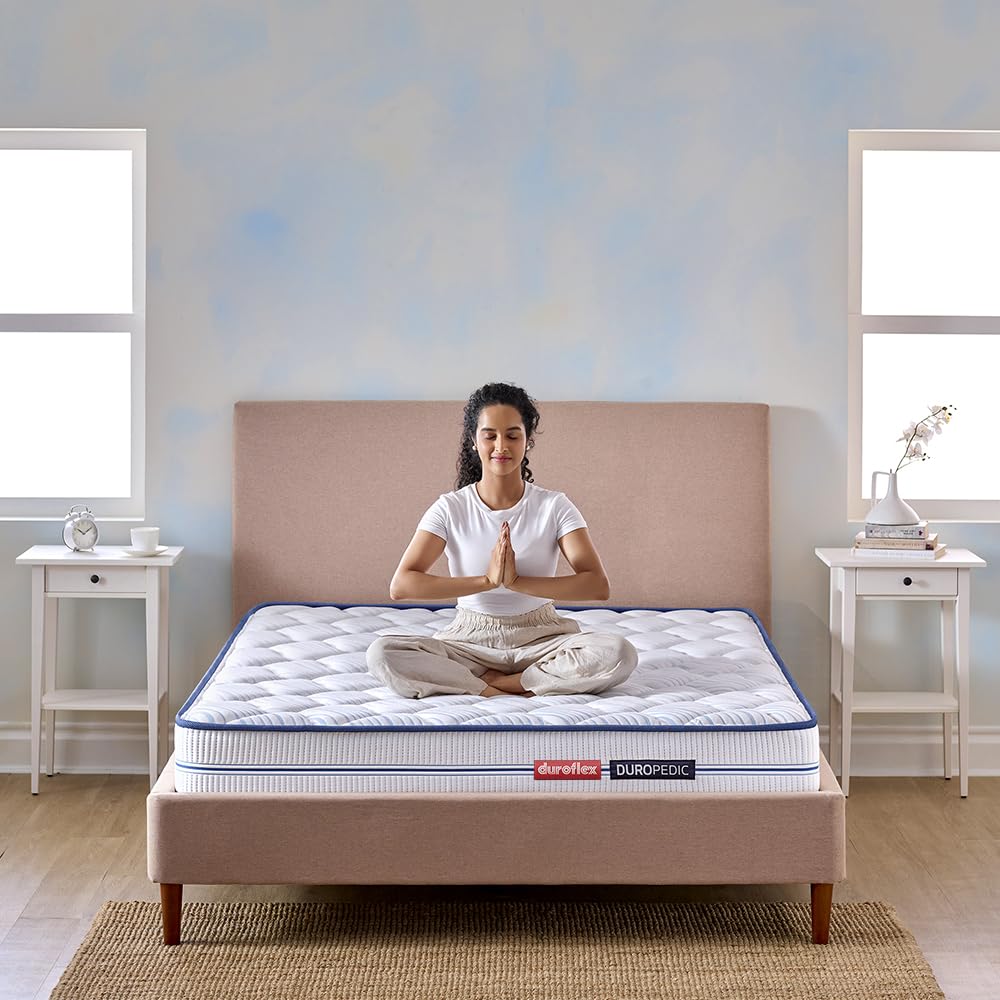 Balance -Doctor Recommended 5 Zone Dual Density Orthopedic Support Layer High Density Memory Foam Medium Firm Mattress (75 x 70 in, 7 Inches)