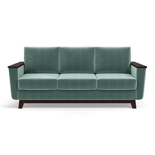 Corby Sofa Set (Colour : Dusty Turquoise Velvet , Seater : 3+1+1)