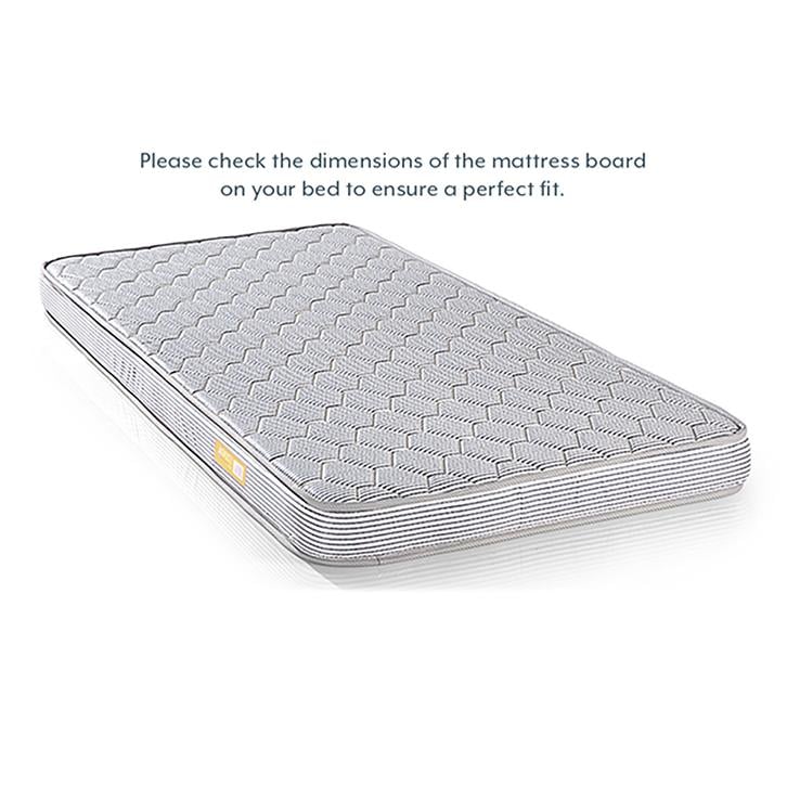 Essential Foam Single Size Mattress (Mattress Thickness : 4 Inches, Mattress Dimensions : 78 x 36 in)