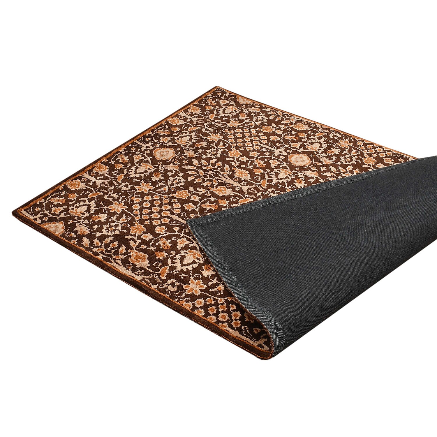 Multicolor Traditional Machine Made Polyester 3 X 5 Feet Carpet