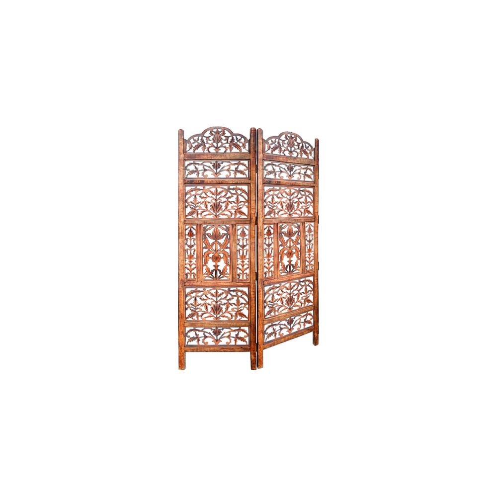 Jolanta Solid Wood 4 Panel Room Divider