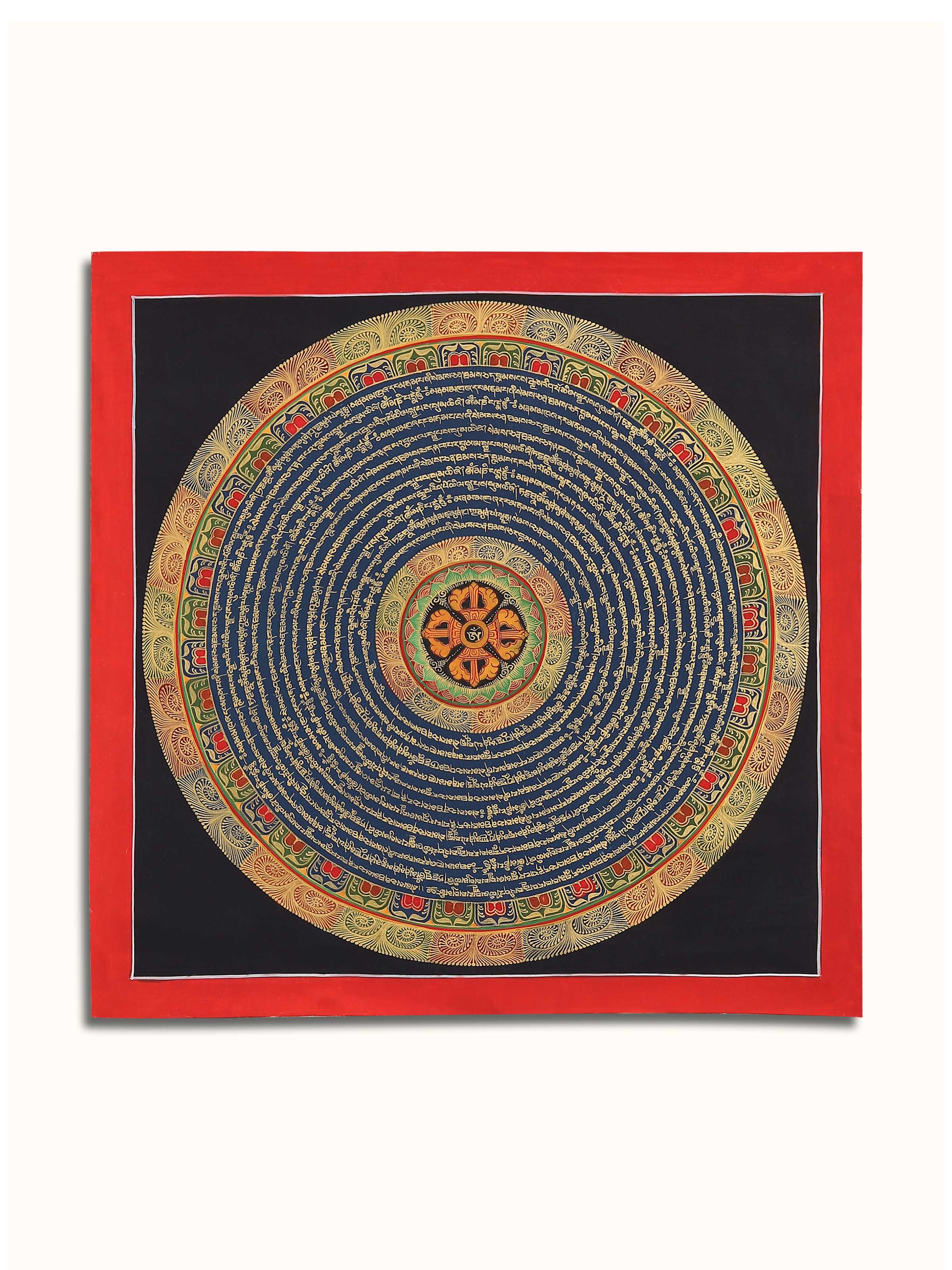 Mantra Thangka Painting