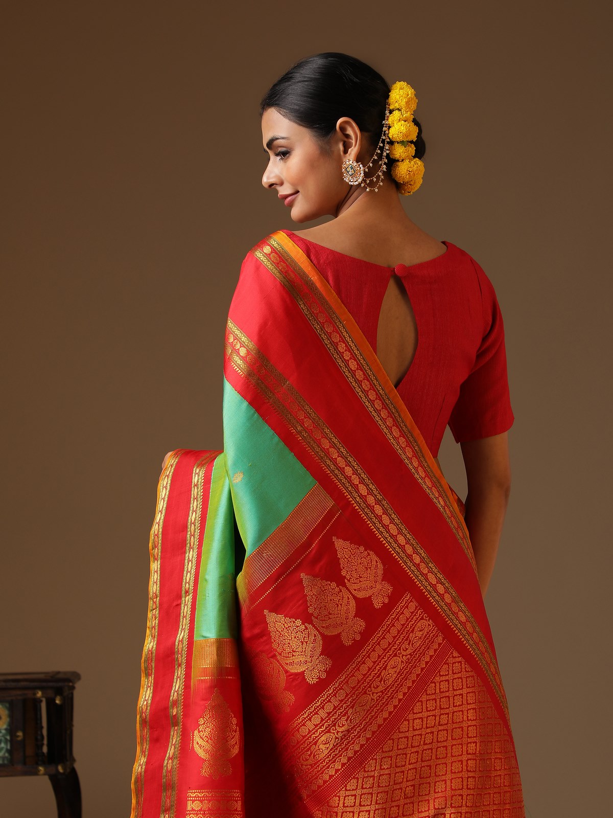 Another lifestyle shot showcasing movement and festive appeal.