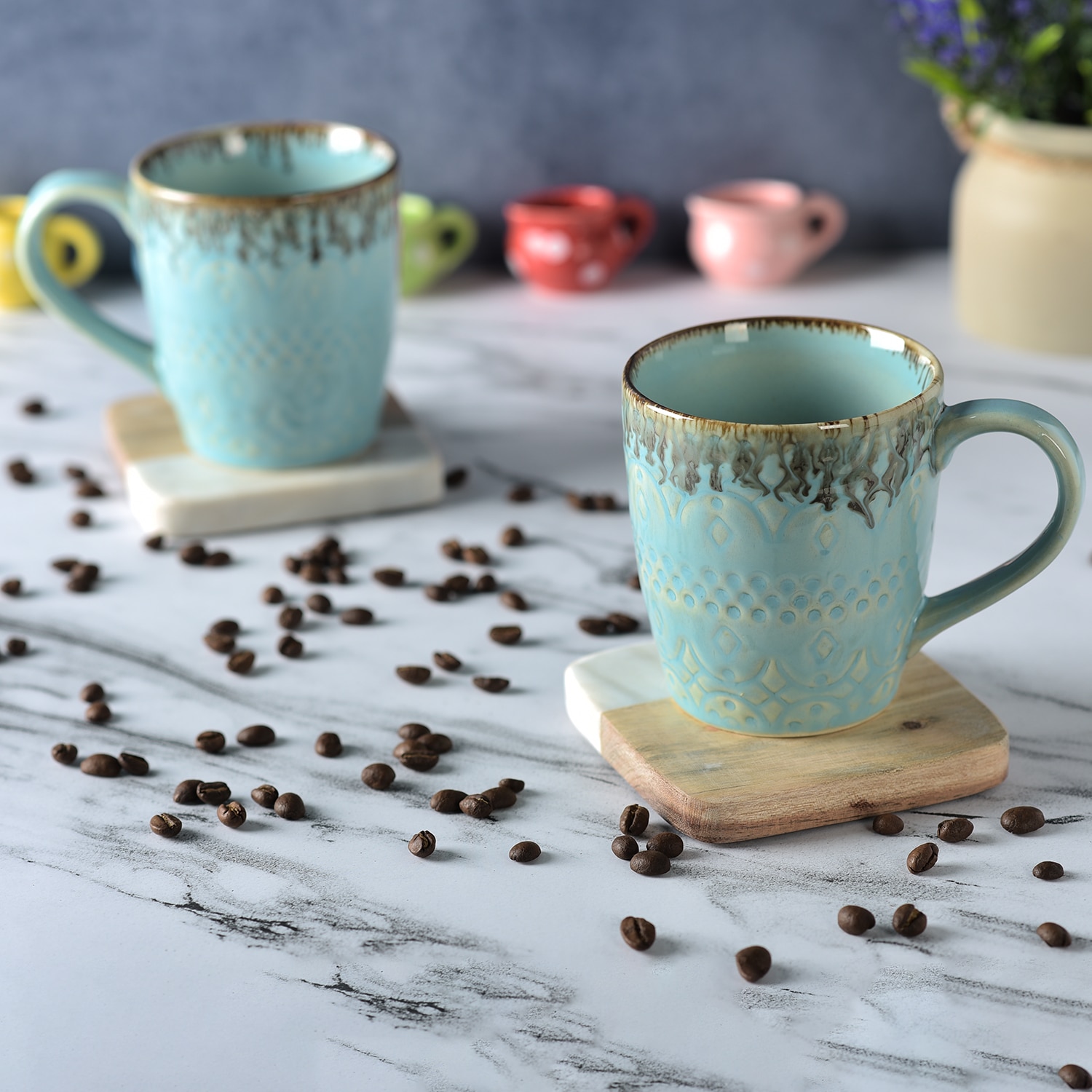 Desert Mirage Premium Stoneware Mug Collection - Simply Soho