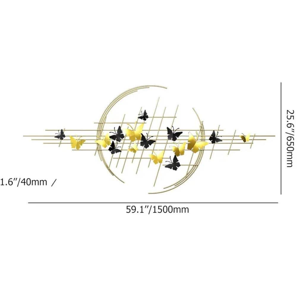 Butterfly Metal Wall DÃ©cor wall Arts