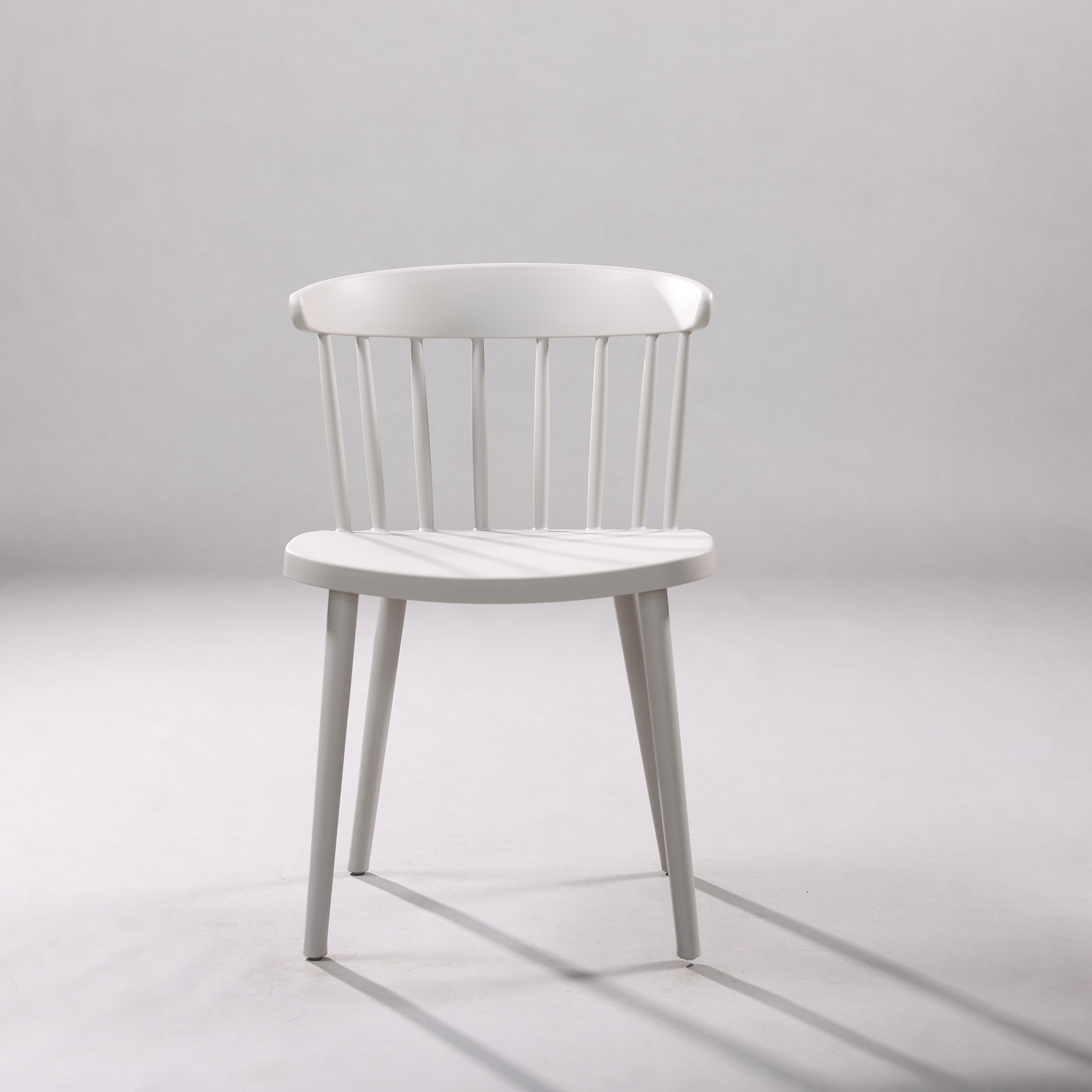 Kepler Brooks Aura Cafeteria Dining Chair in Grey Colour - Kepler Brooks