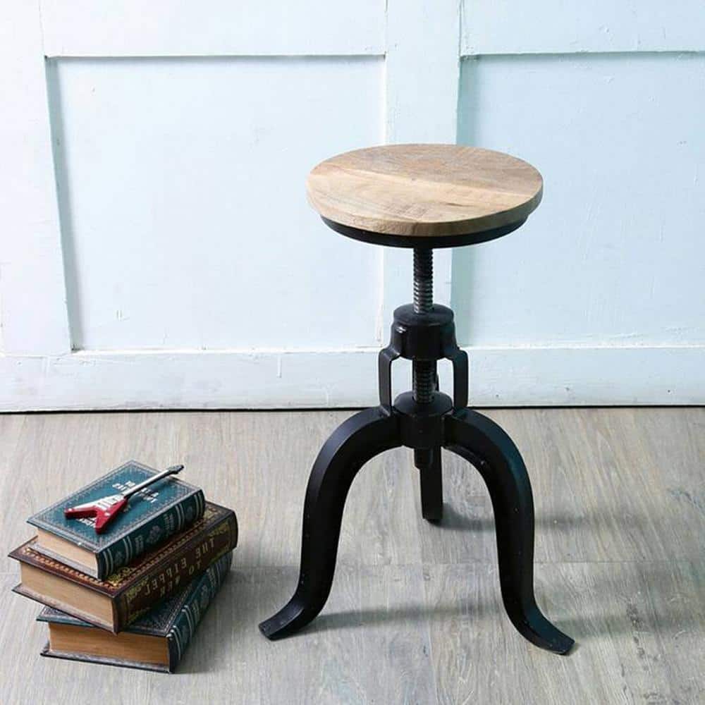 Dorothee Metal Bar Stool in Black Colour