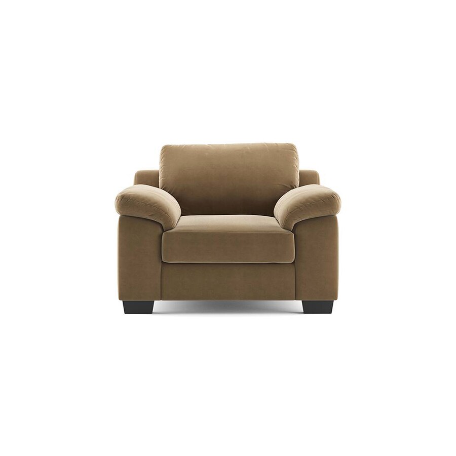 Esquel Sofa Set (Colour: Fawn Velvet, Seater: 3+2+1)