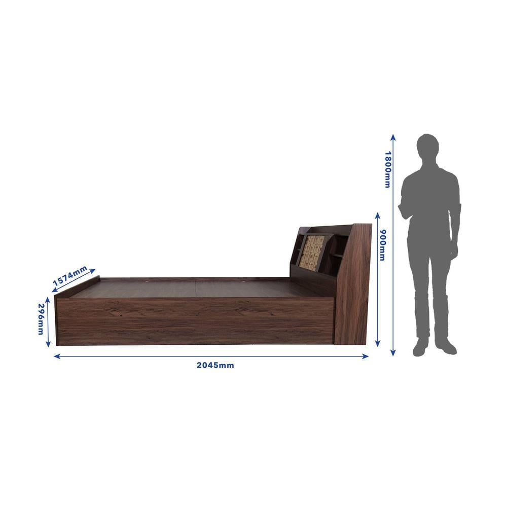 Timber Queen Bed Design 7