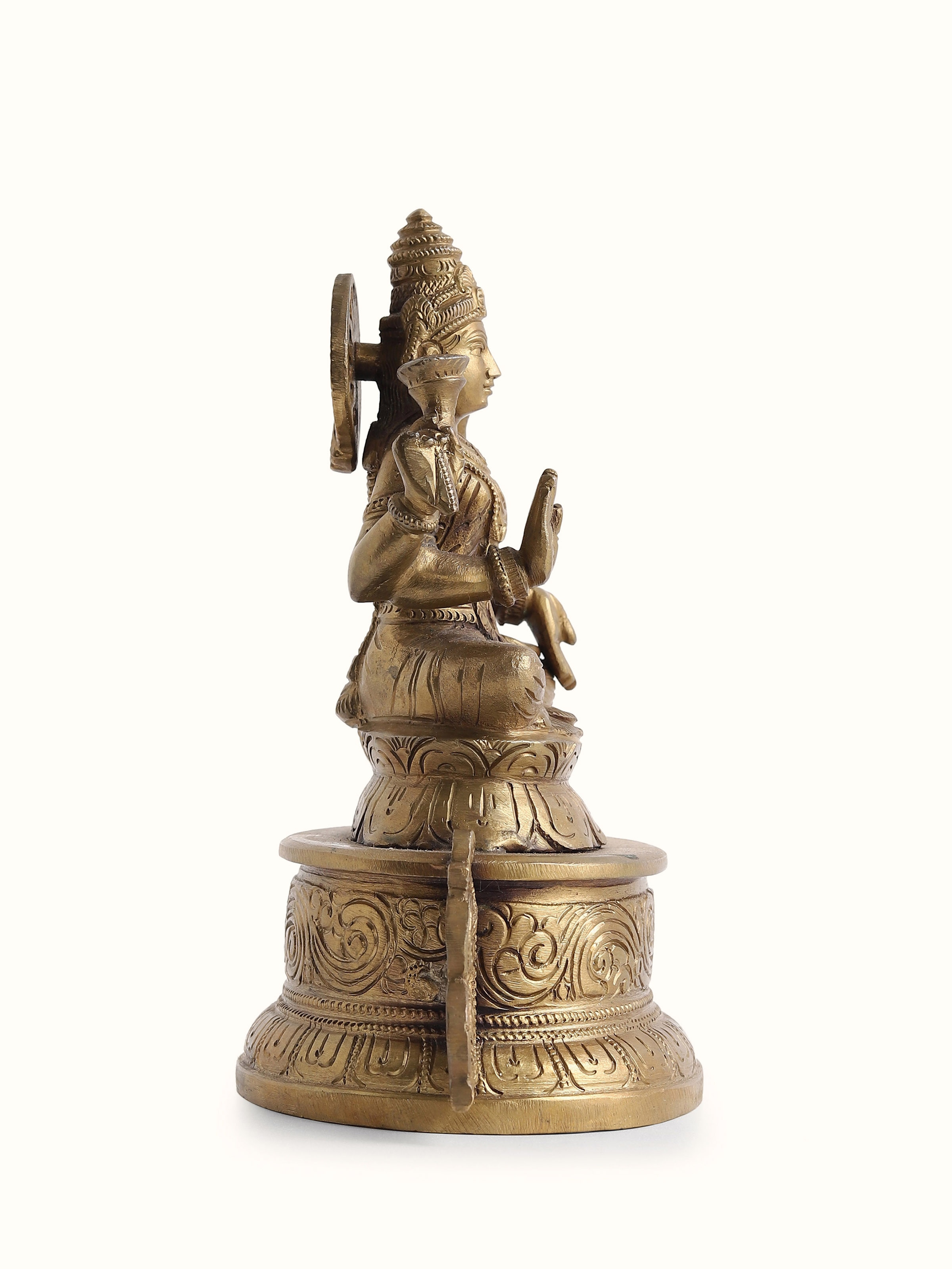 Bronze Cast Décor Lakshmi Idol