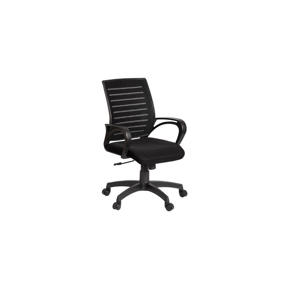 Xcelo Mesh Swivel Ergonomic Chair In Black Colour