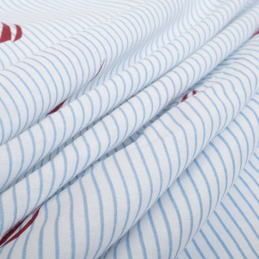 Threads Silky Touch Premium Super King Size Flat Bedsheet 275 x 275 cms