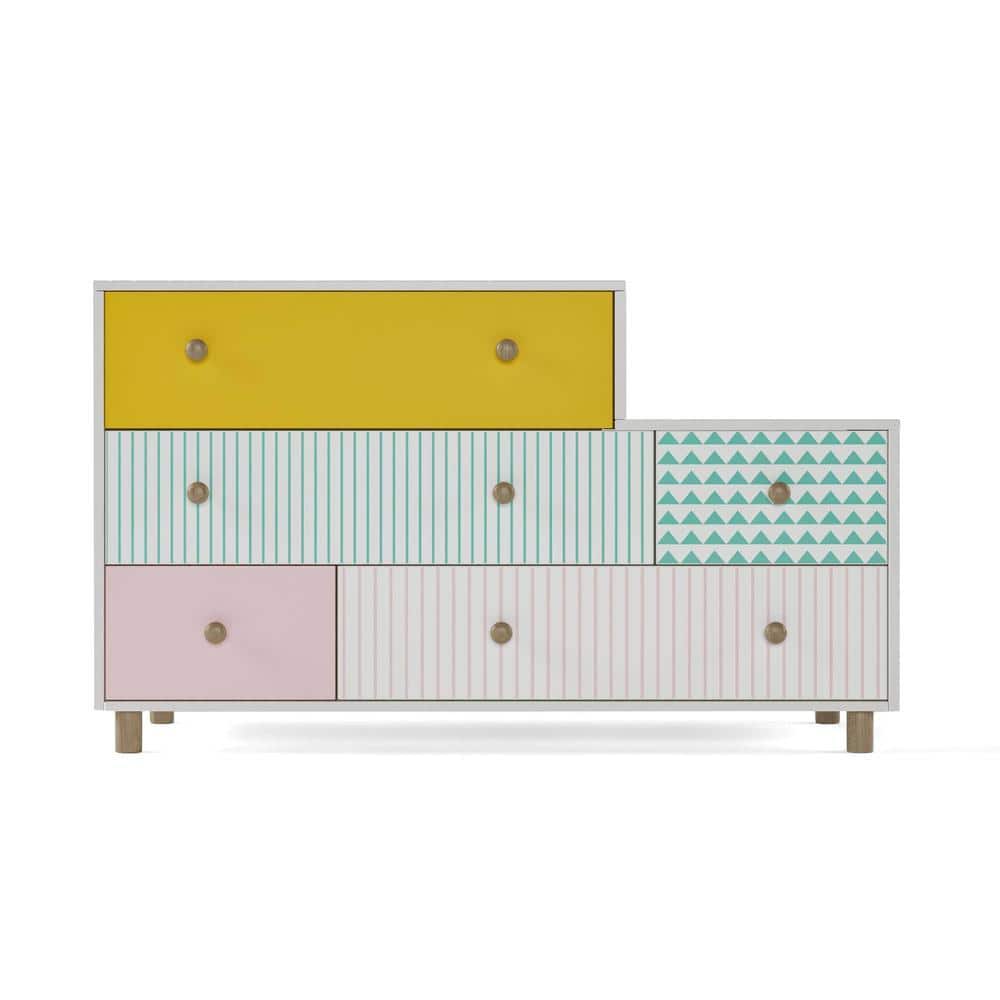 Untangled Chest of Five Drawers