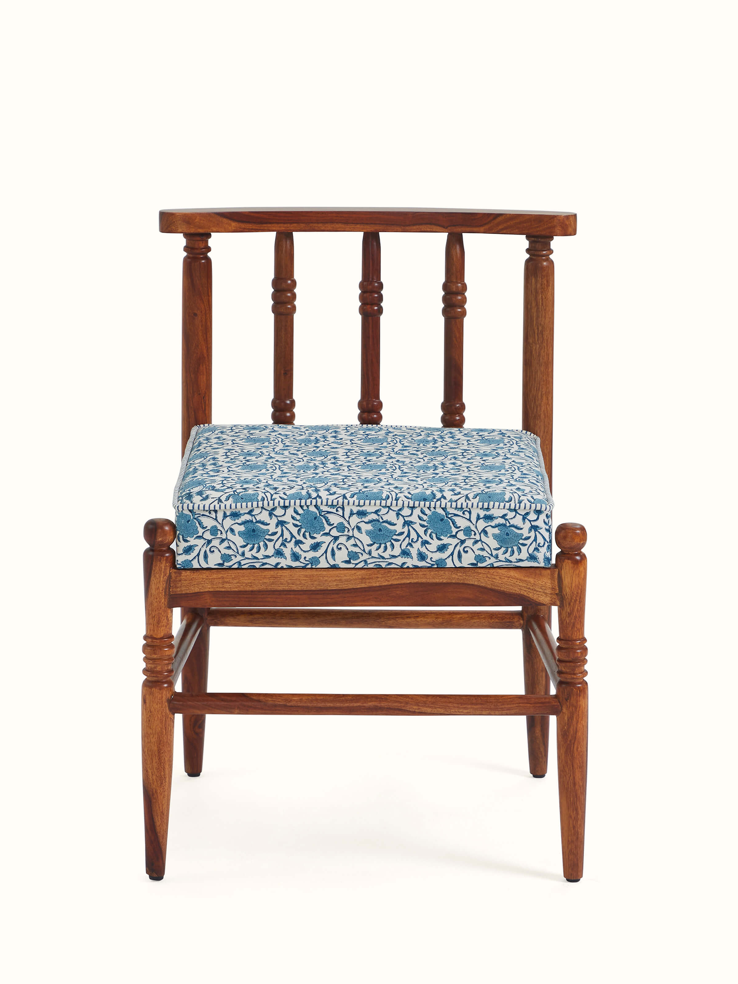 Upholstered Sheesham Study Chair