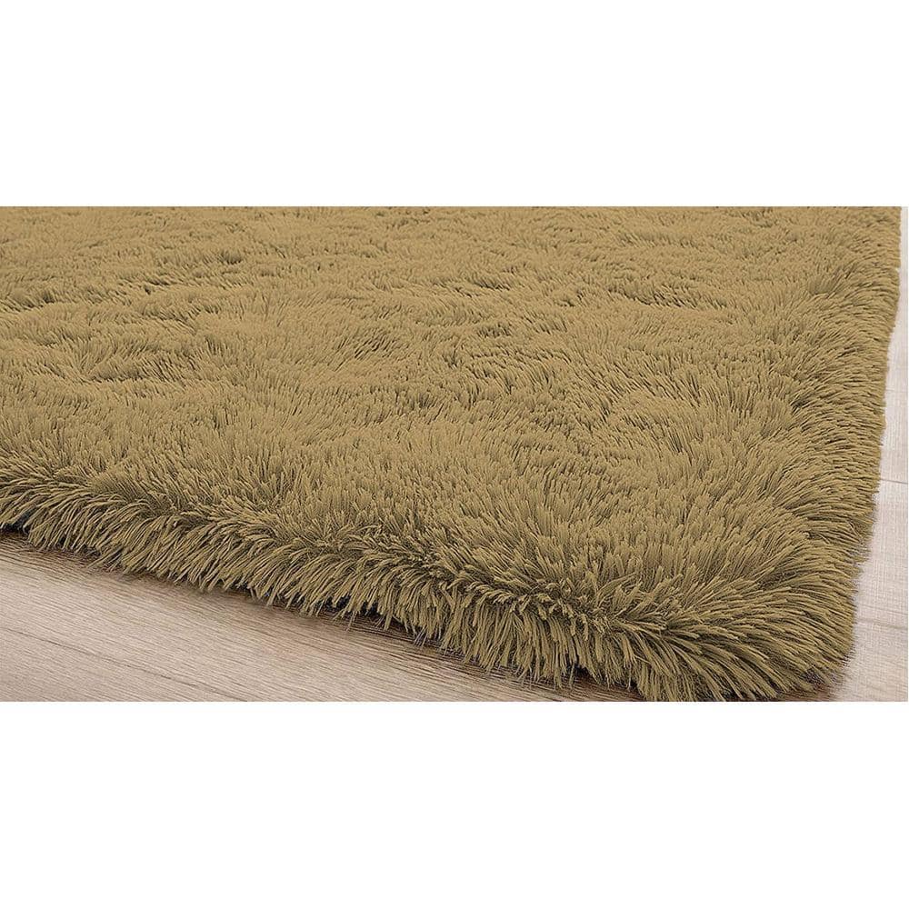 Bath Mat Rabbit Fur 1000 GSM Bathroom Door Mats Anti Skid Water Absorbent Easy Machine Washable Marino Rug for Entrance