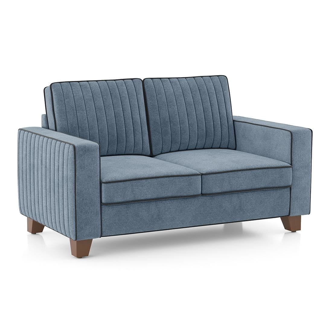 Apollo Neo Sofa (Colour : Ocean Weave, Seating Capacity : 2 Seater, Cushion Type : Soft, Back Height : Regular Back)