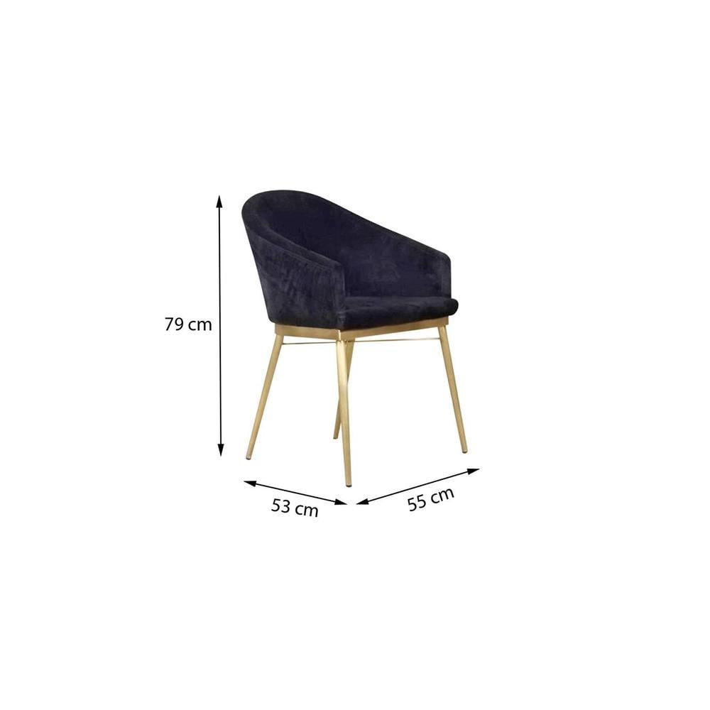 Malik Foam Dining Chair in Multicolour