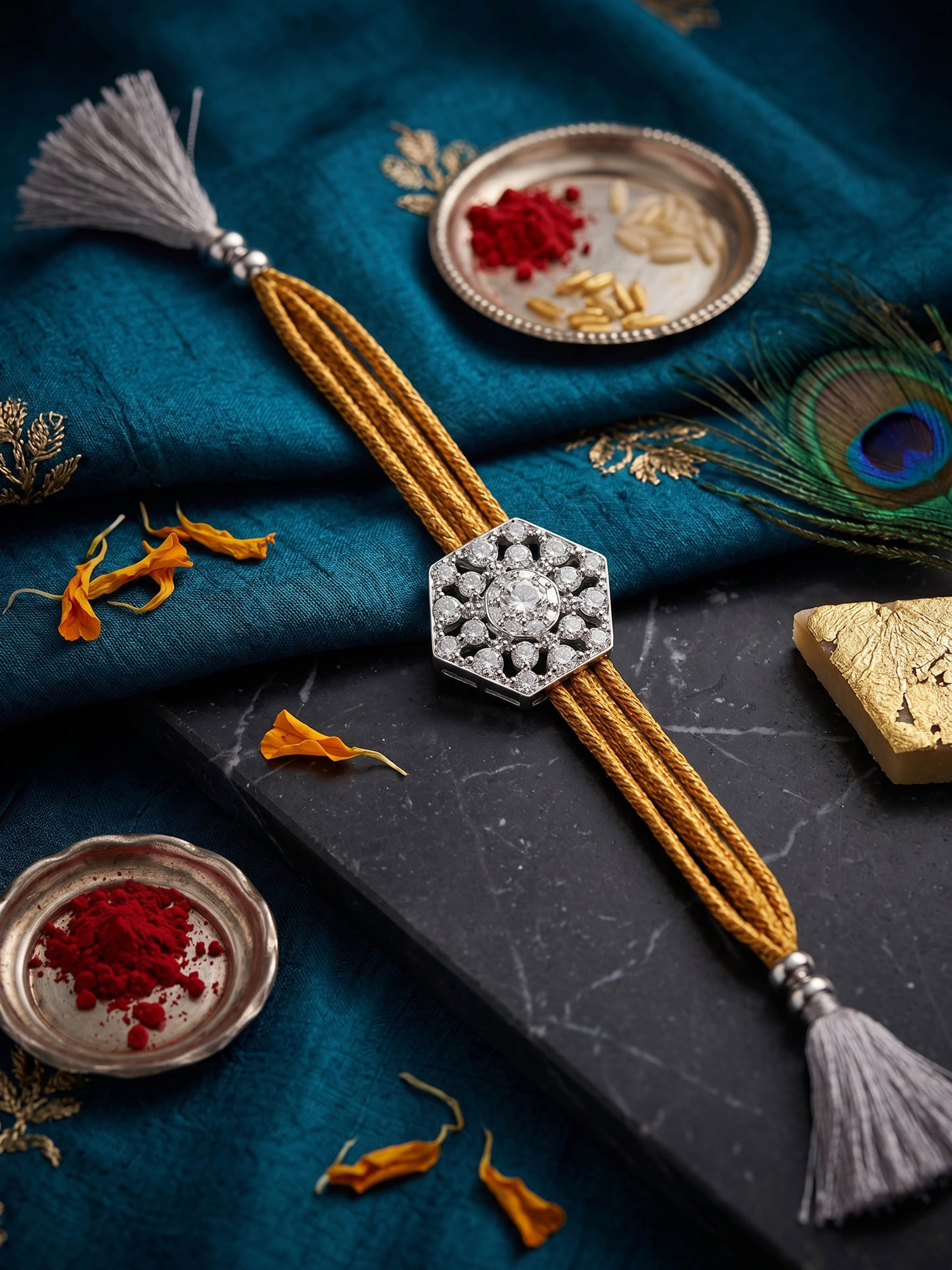 Silversmithing Rakhi