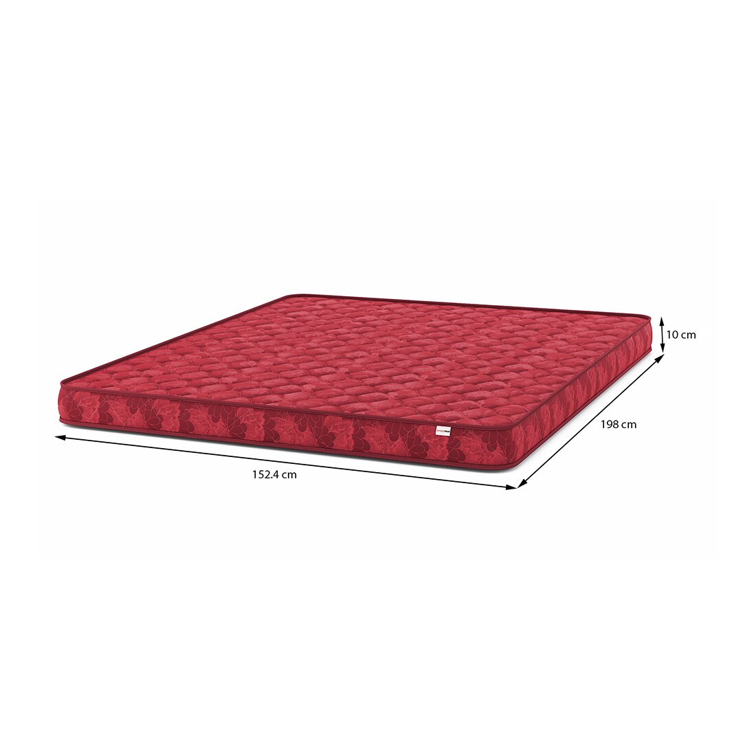 Basic Coir Queen Size Mattress (Mattress Thickness : 4 Inches, Mattress Dimensions : 78 x 60 in)