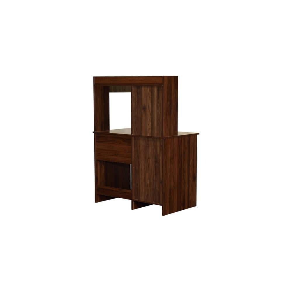 Sayoko Study Table in Columbia Walnut Finish